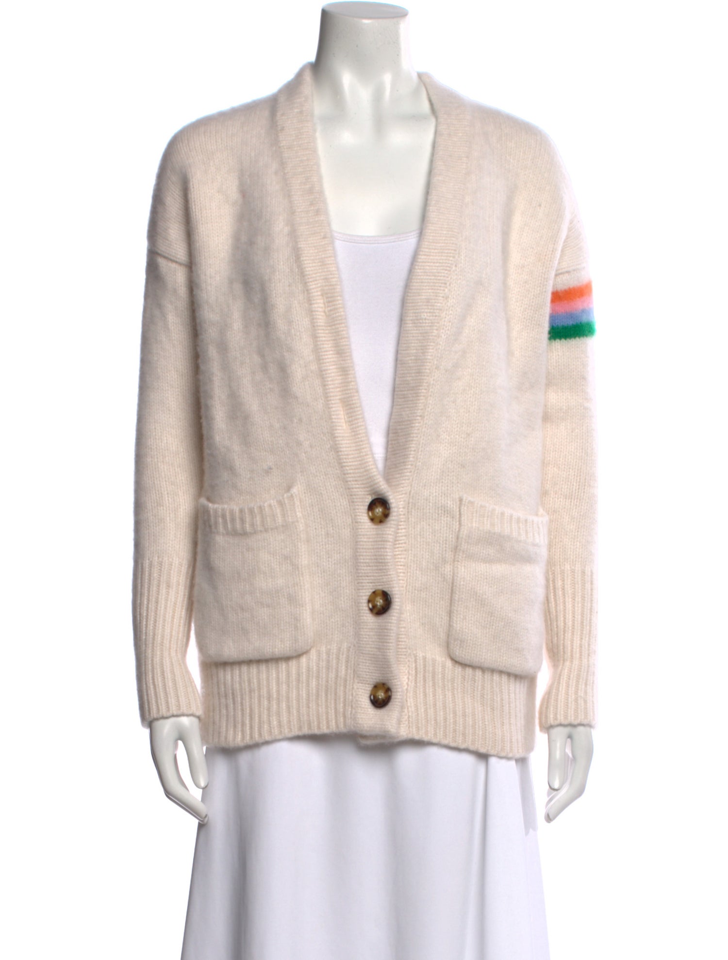 La Ligne Cashmere V-Neck Sweater