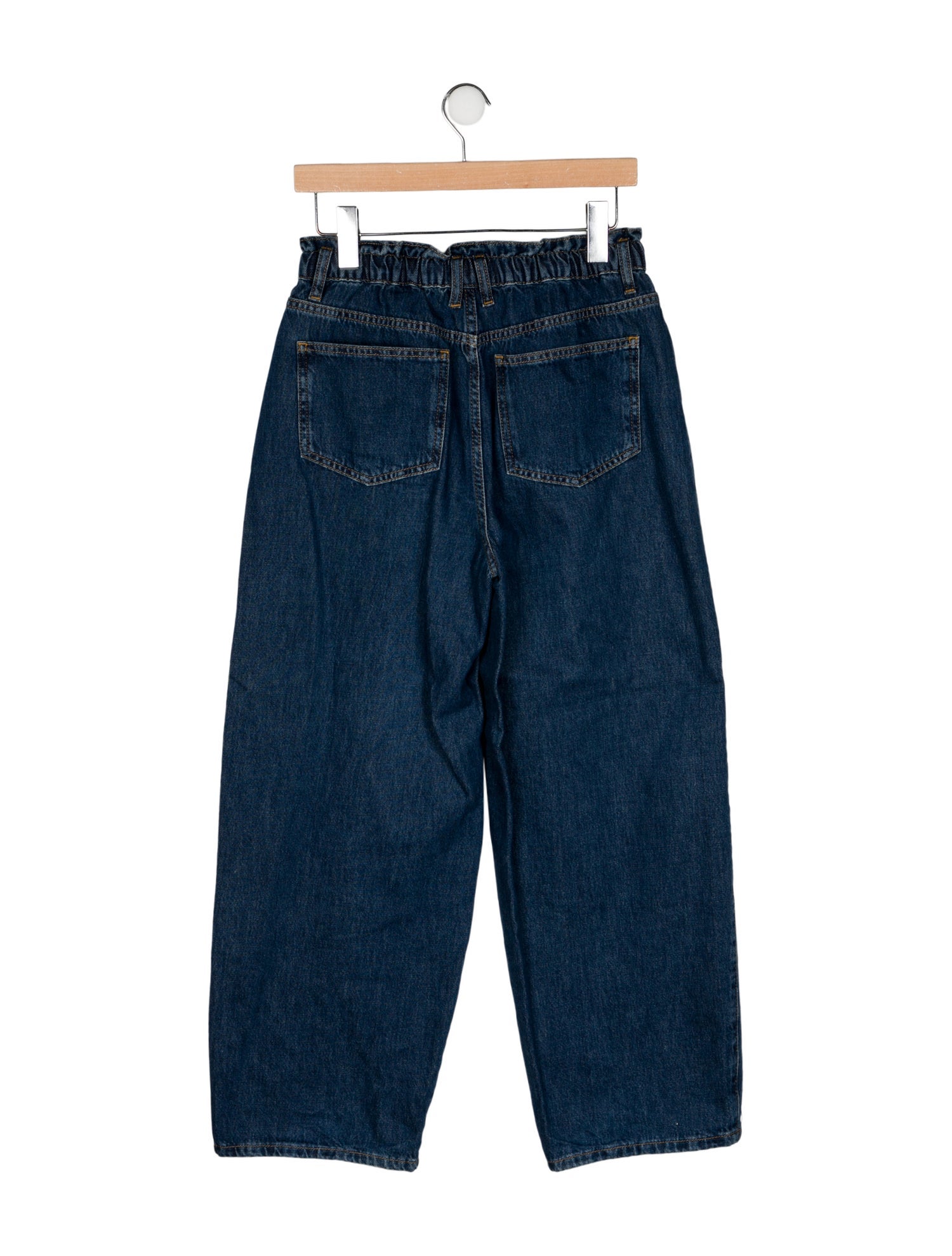 La Ligne High-Rise Straight Leg Jeans