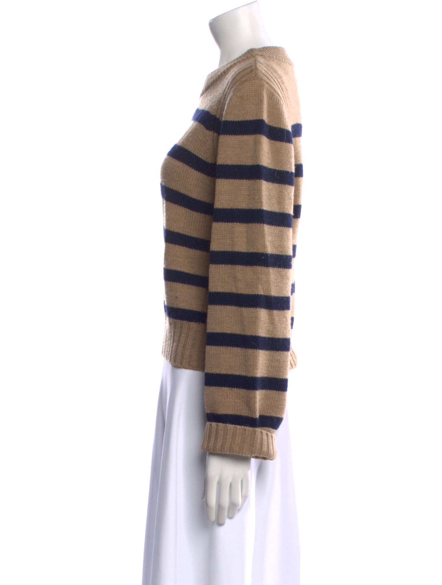 La Ligne Merino Wool Striped Sweater