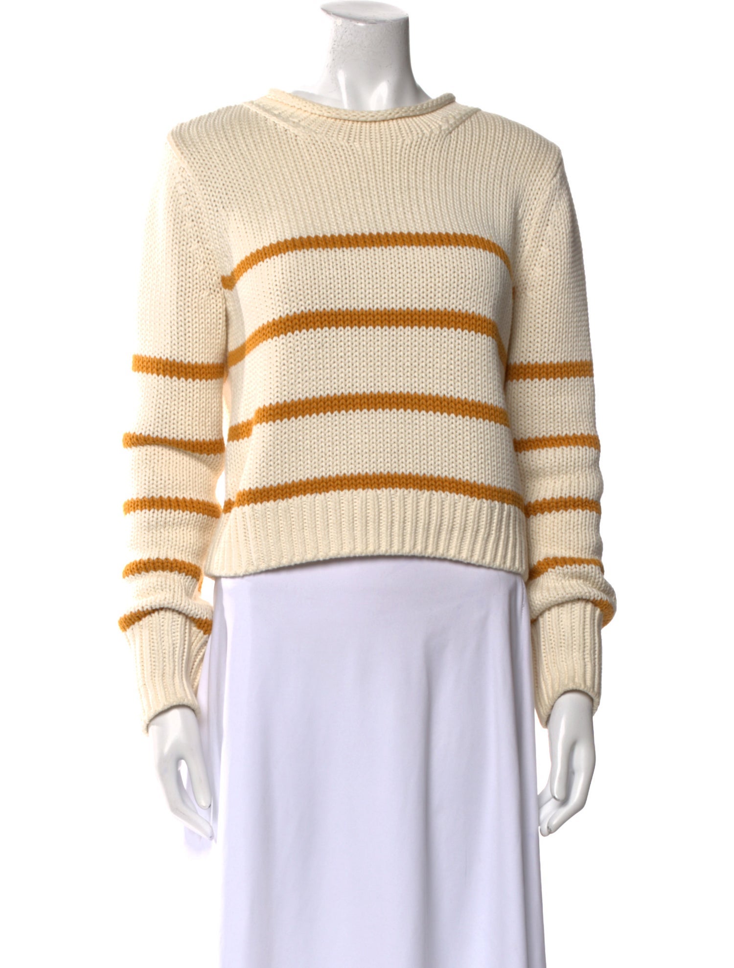 La Ligne Striped Crew Neck Sweater