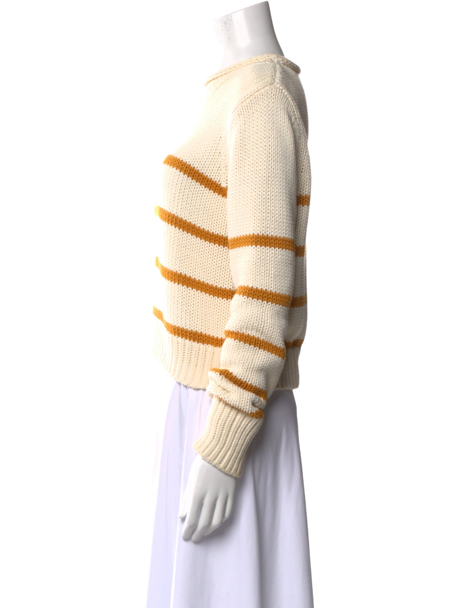 La Ligne Striped Crew Neck Sweater