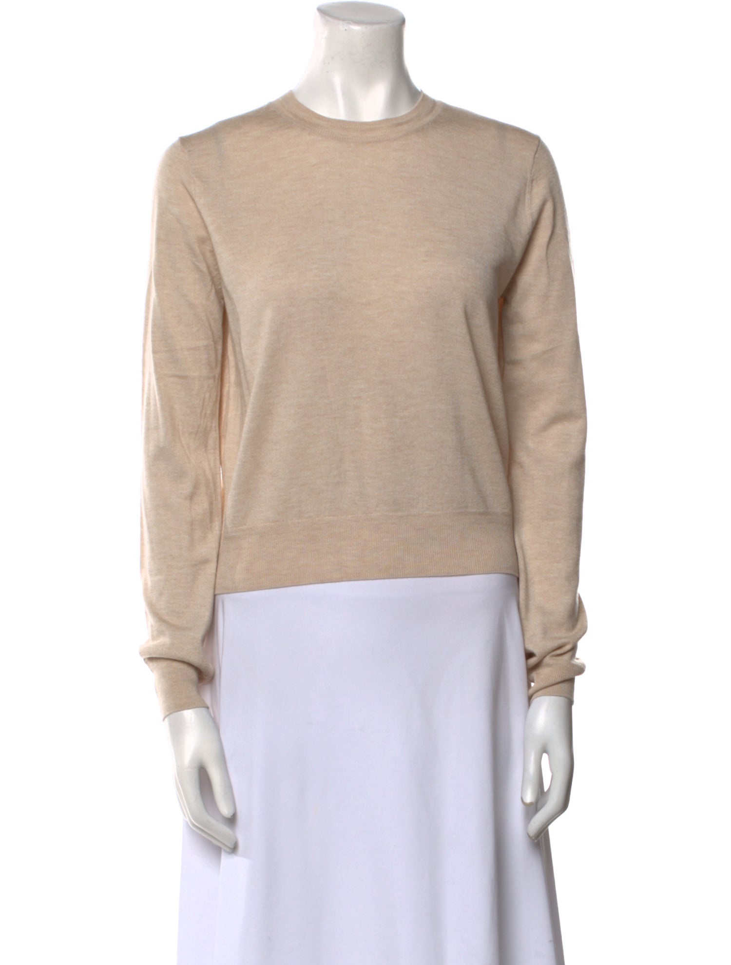 La Ligne Silk Crew Neck Sweatshirt