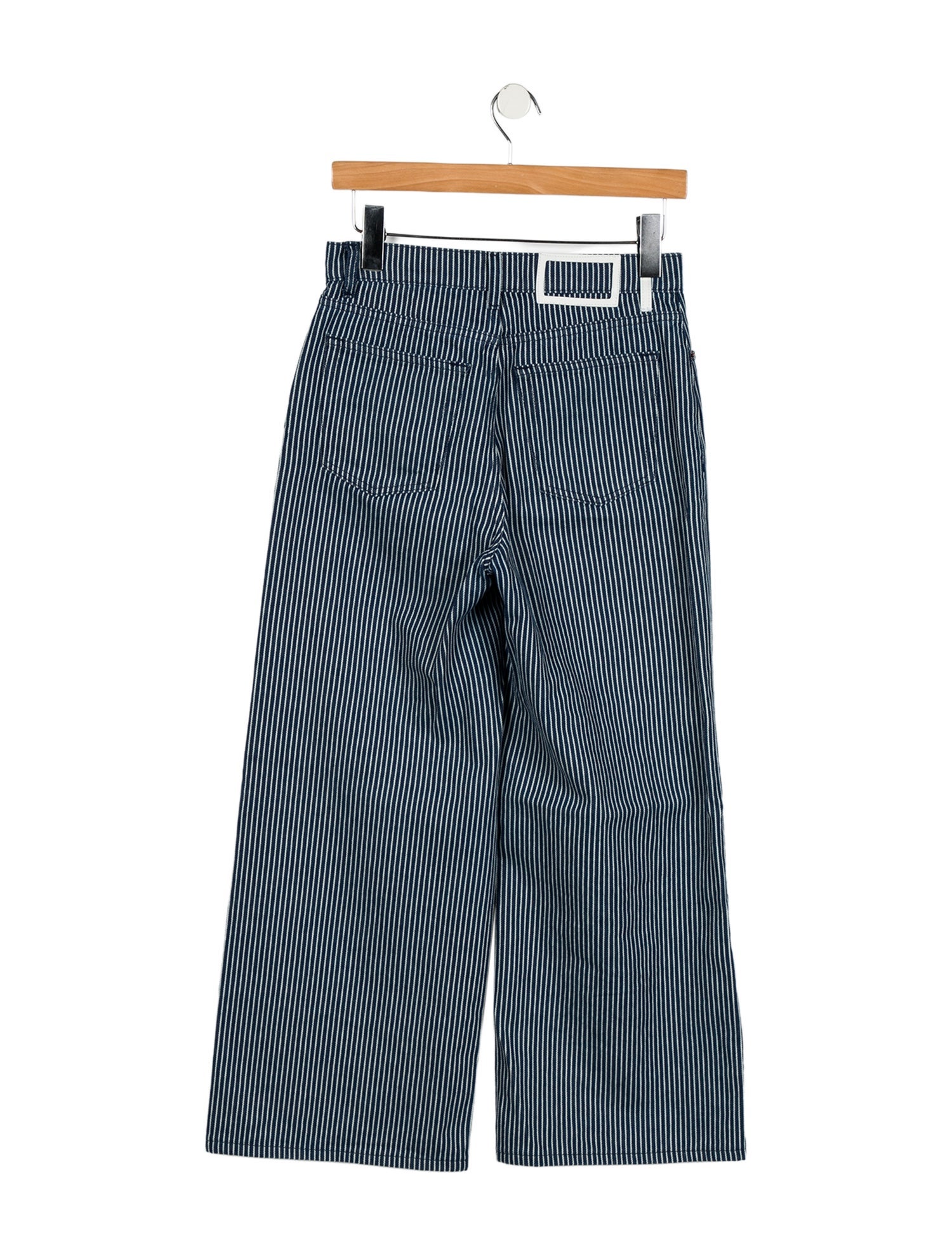 La Ligne Mid-Rise Wide Leg Jeans