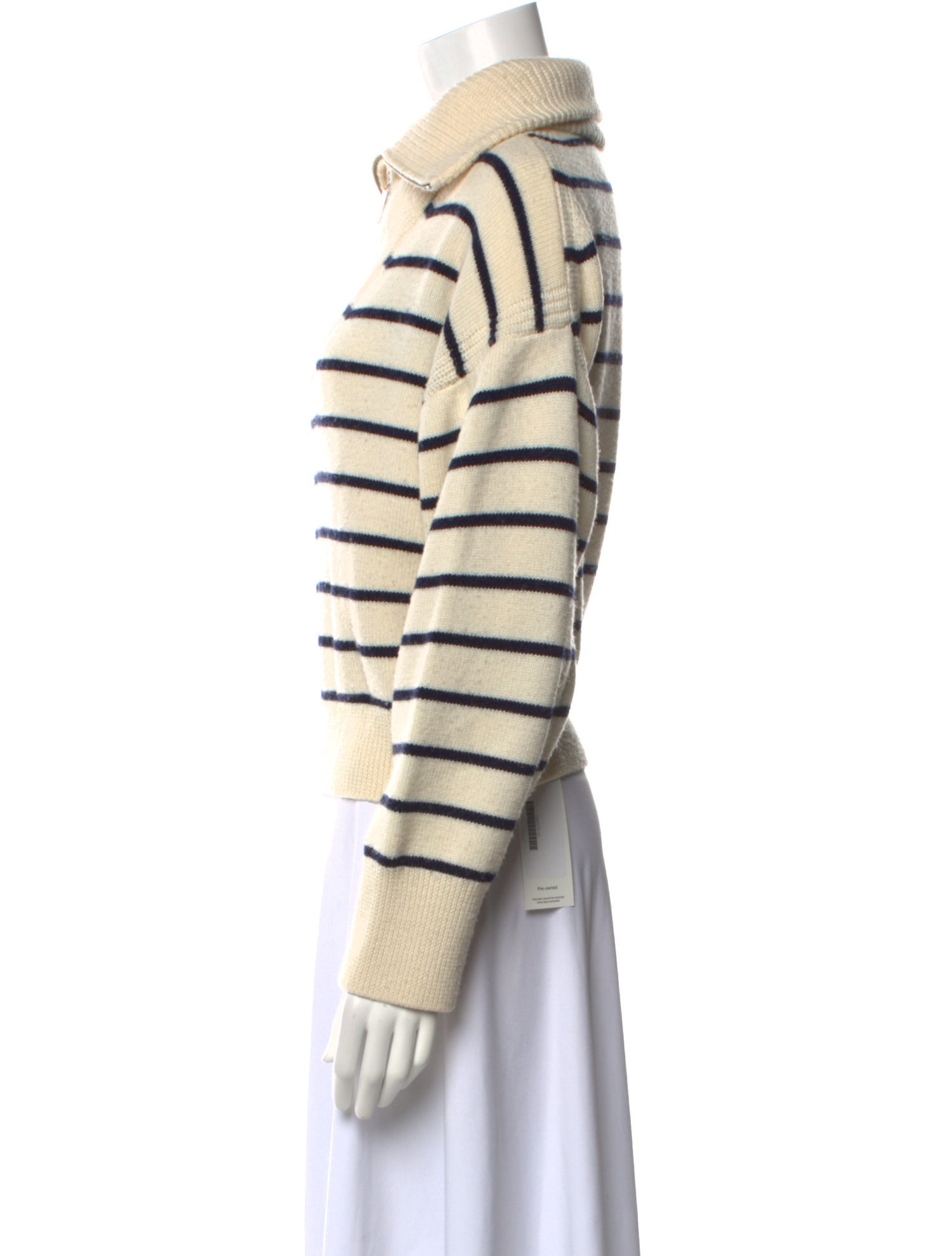 La Ligne Merino Wool Striped Sweater