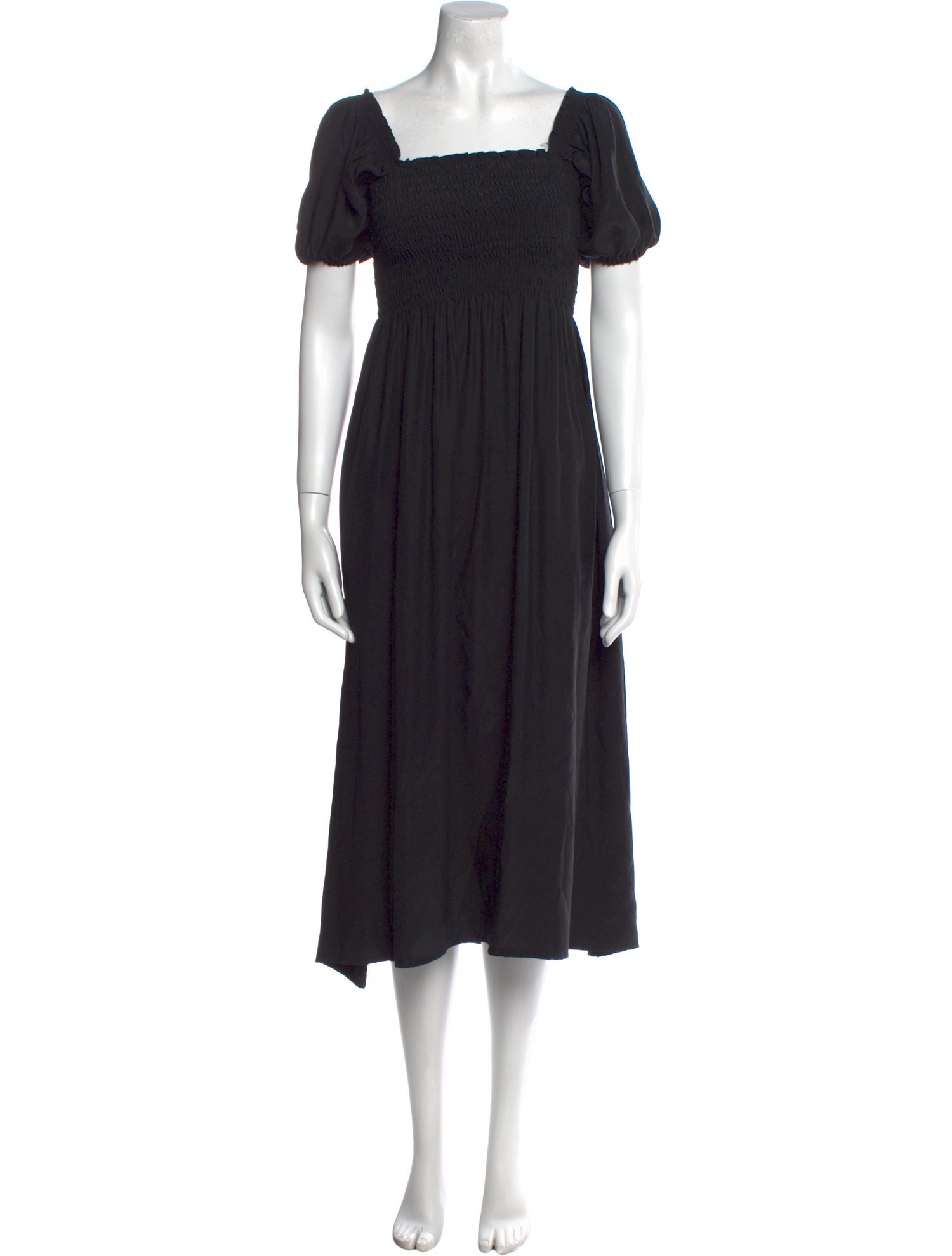 La Ligne Silk Midi Length Dress