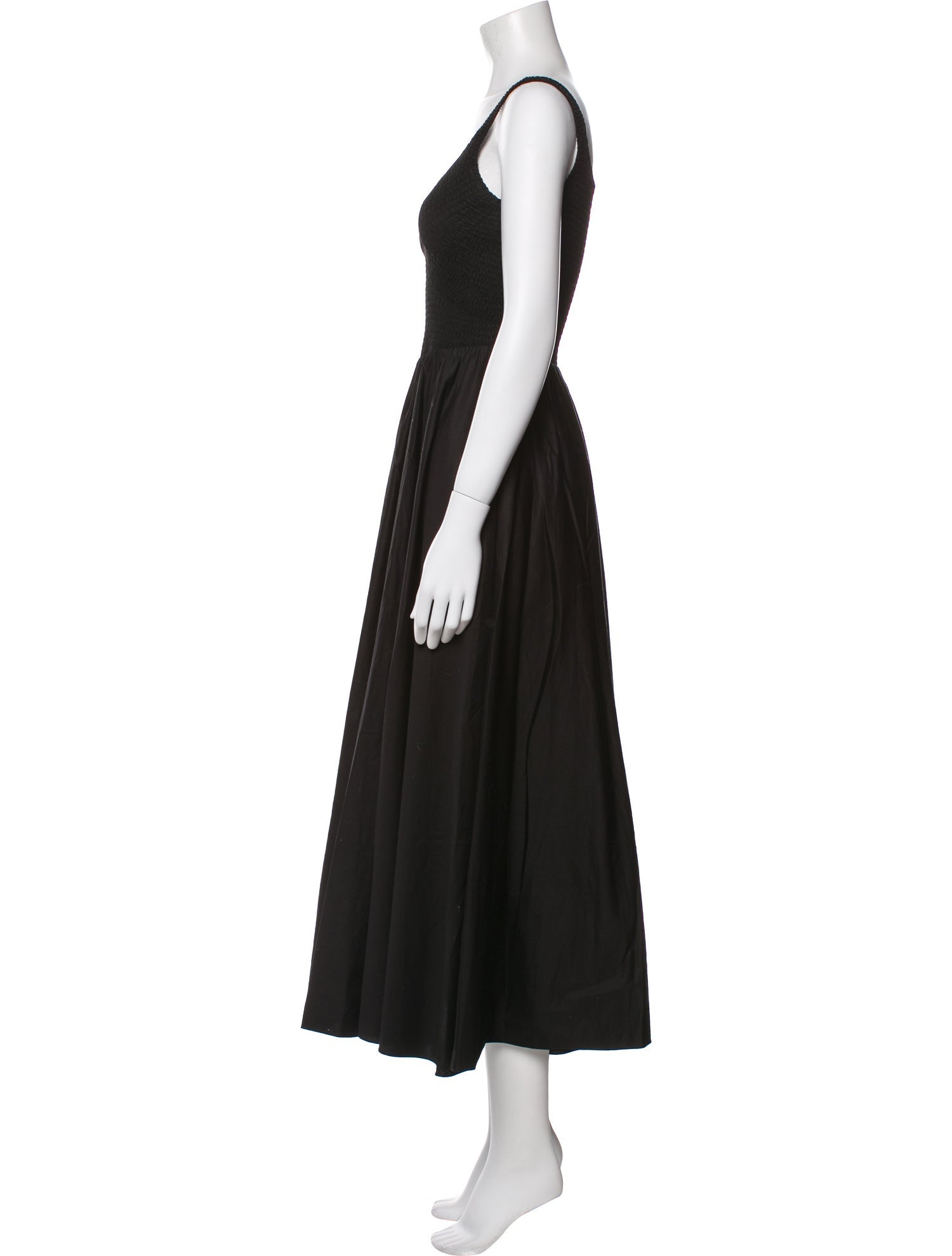 La Ligne V-Neck Long Dress