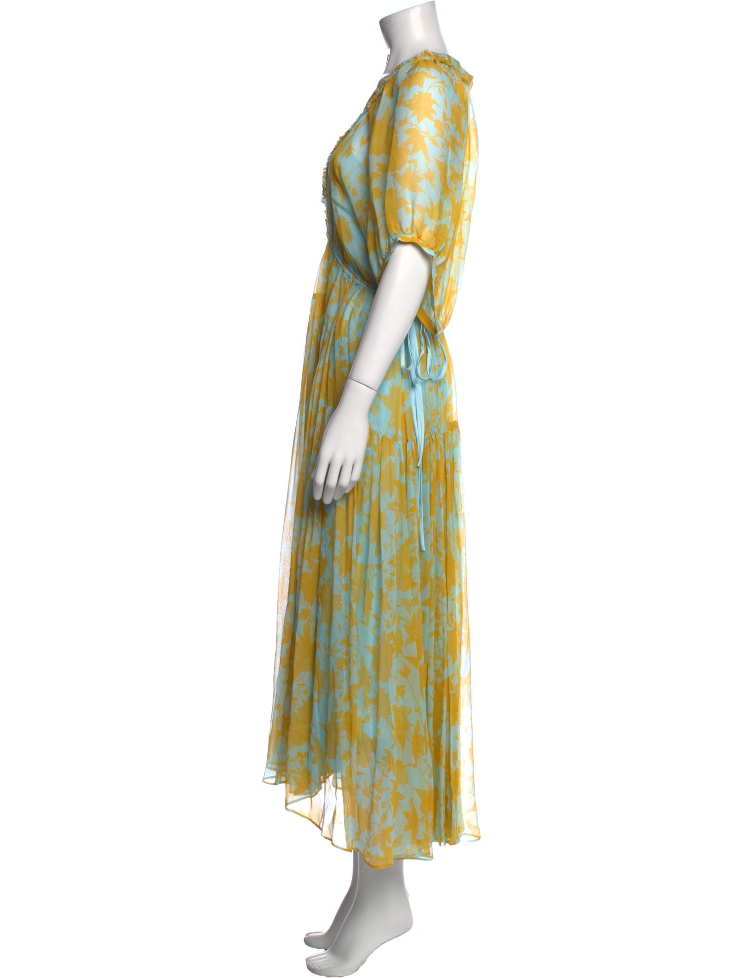 La Ligne Printed Long Dress w/ Tags