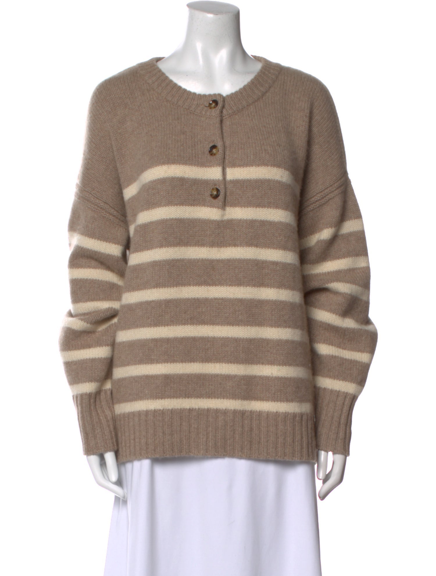 La Ligne Cashmere Striped Sweater