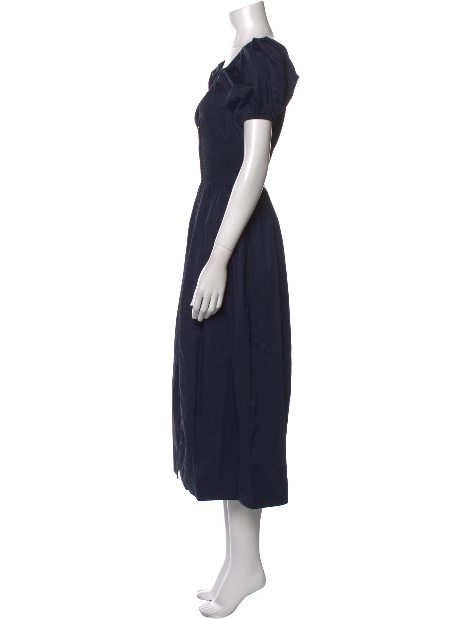 La Ligne V-Neck Long Dress