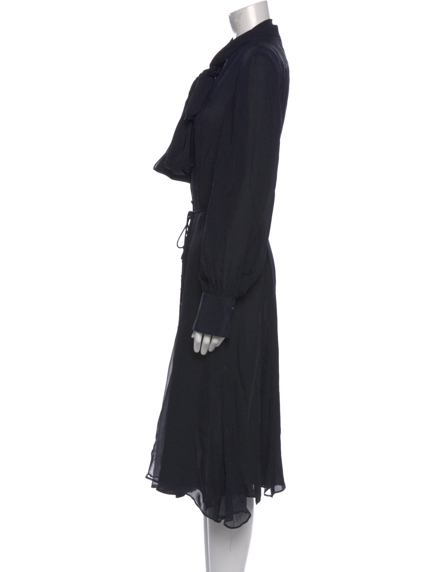 La Ligne Silk Midi Length Dress