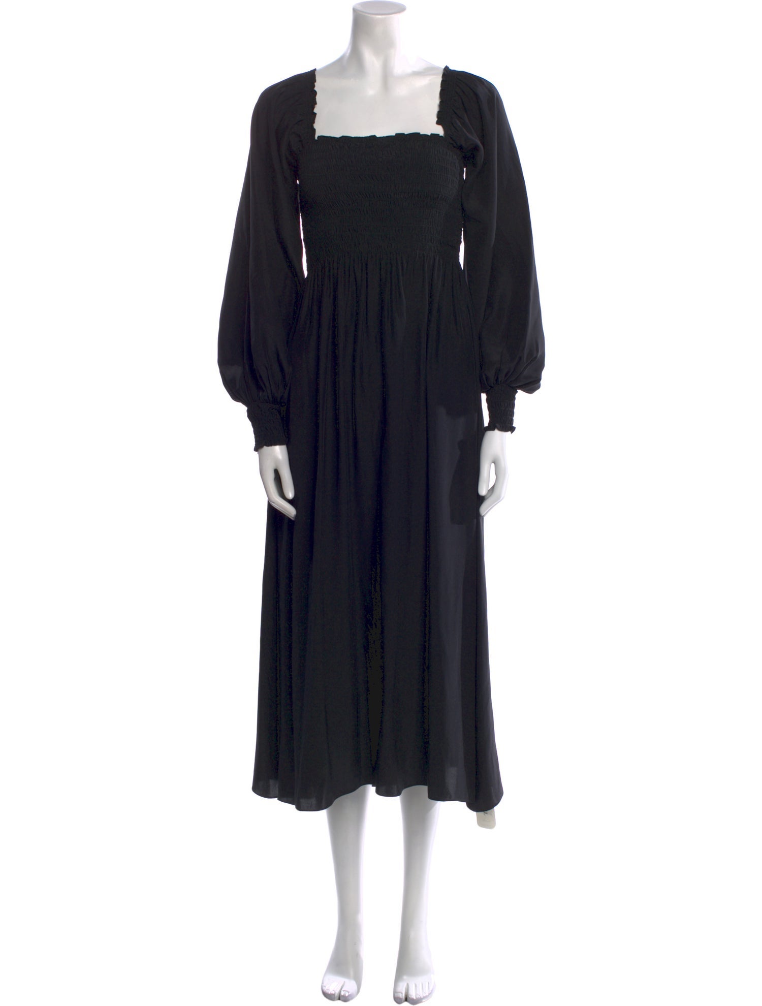 La Ligne Silk Midi Length Dress