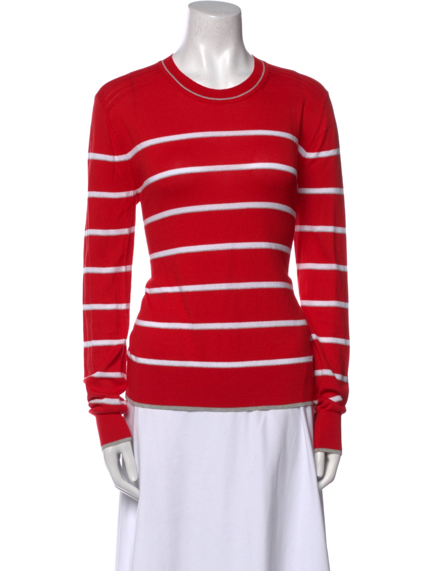 La Ligne Striped Crew Neck Top
