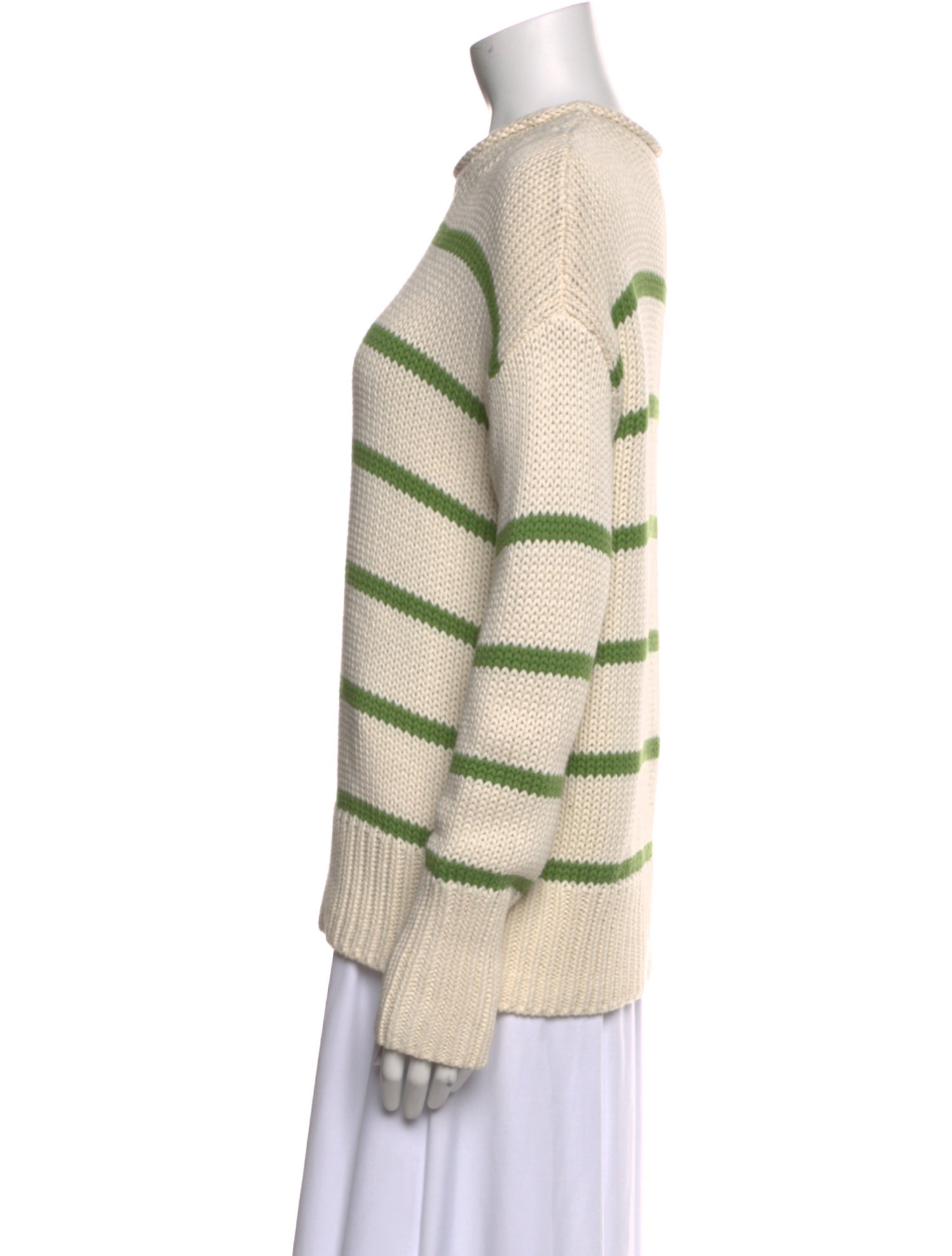 La Ligne Striped Crew Neck Sweater