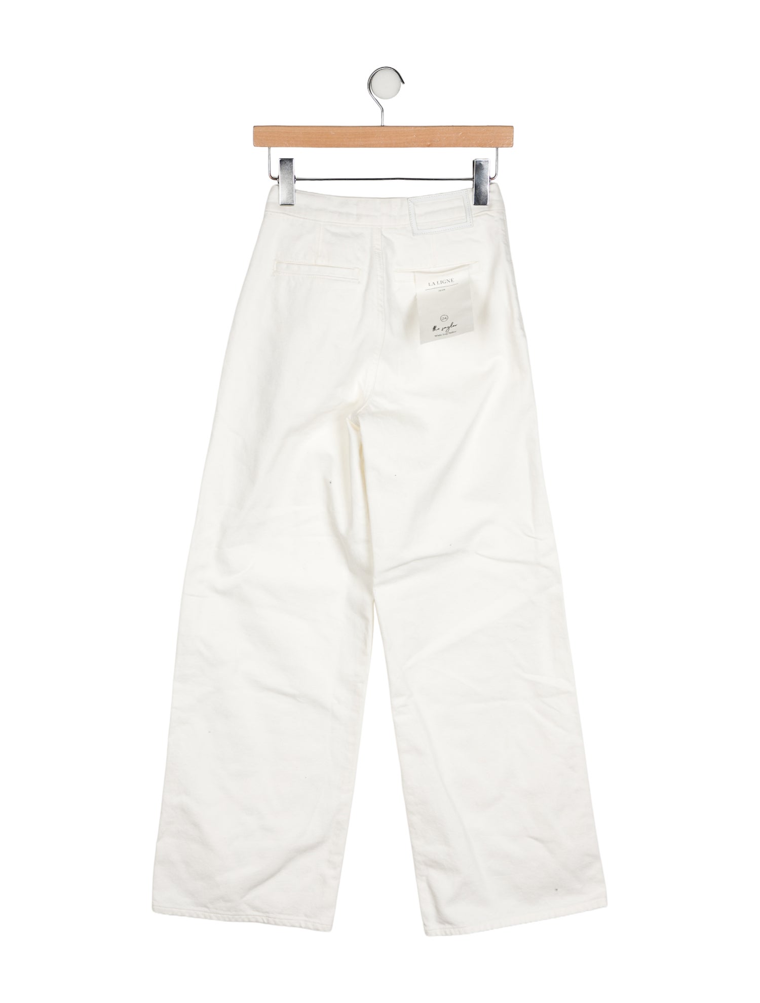 La Ligne High-Rise Wide Leg Jeans