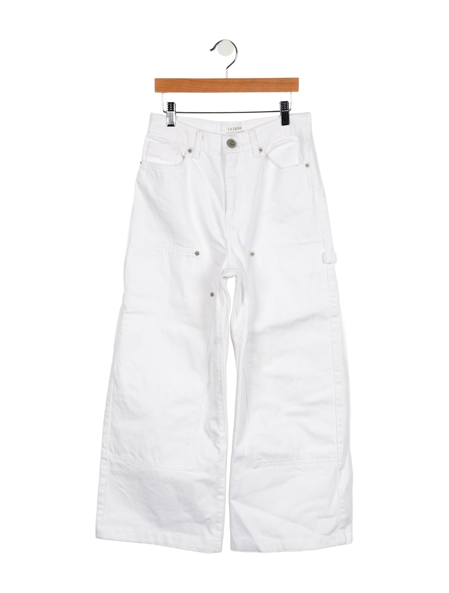 La Ligne High-Rise Wide Leg Jeans