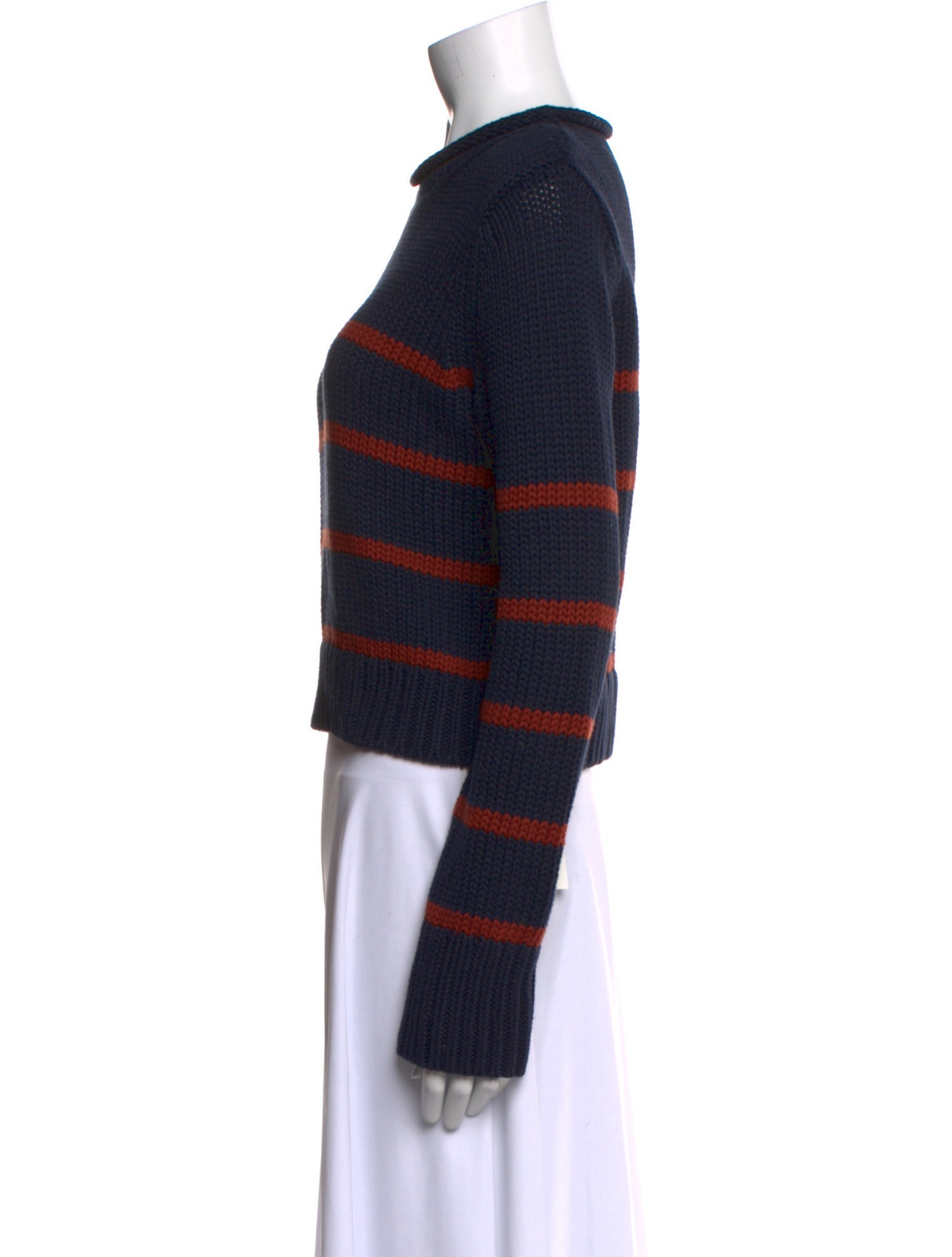 La Ligne Striped Crew Neck Sweater