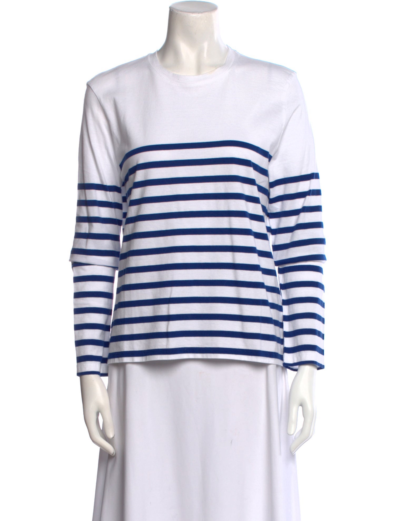 La Ligne Striped Crew Neck Top