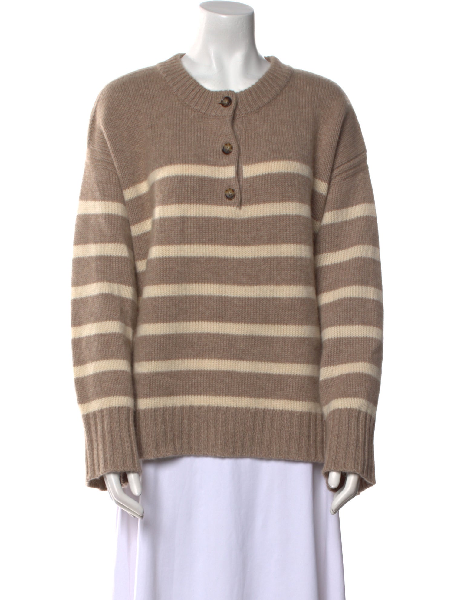 La Ligne Cashmere Striped Sweater