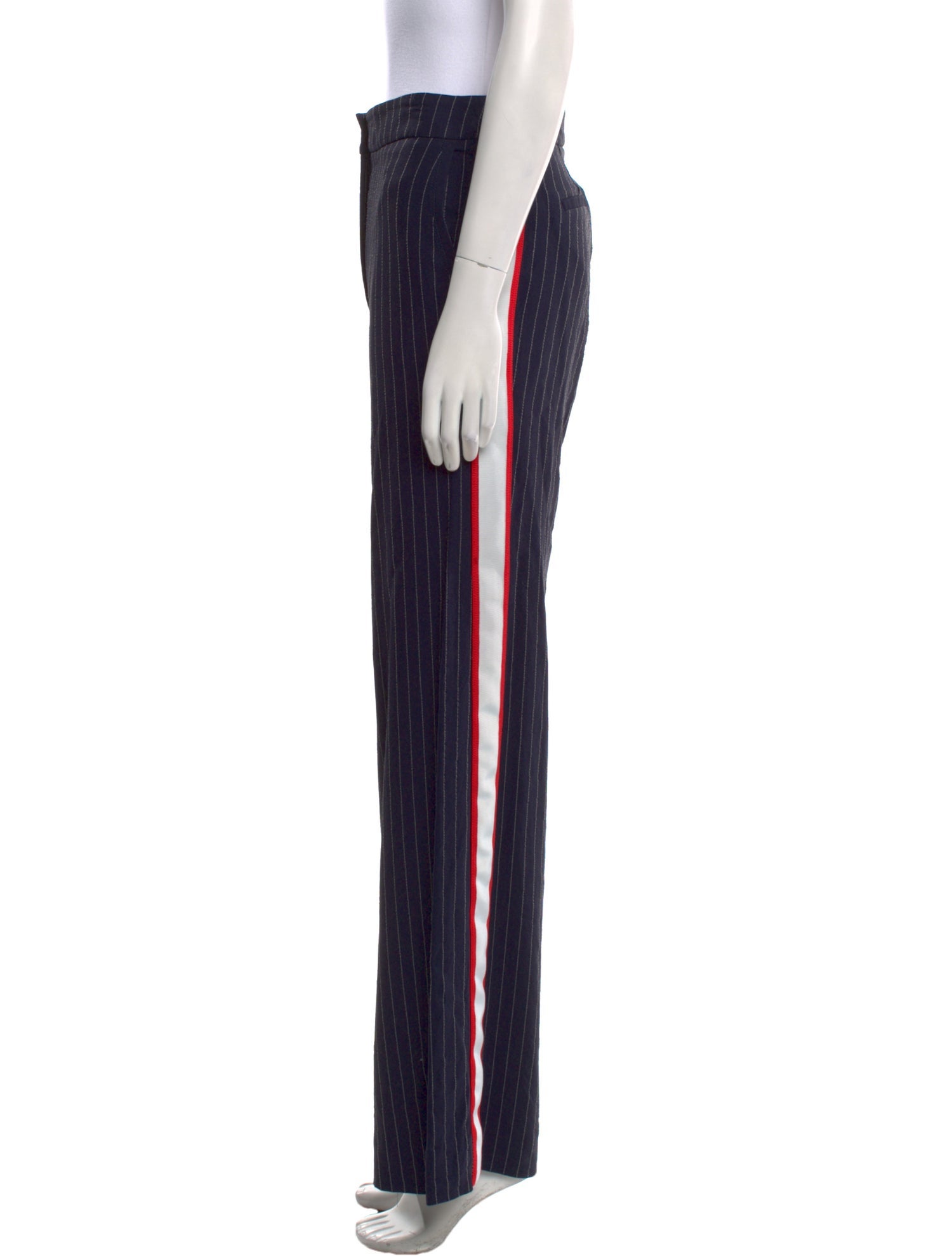 La Ligne Striped Wide Leg Pants