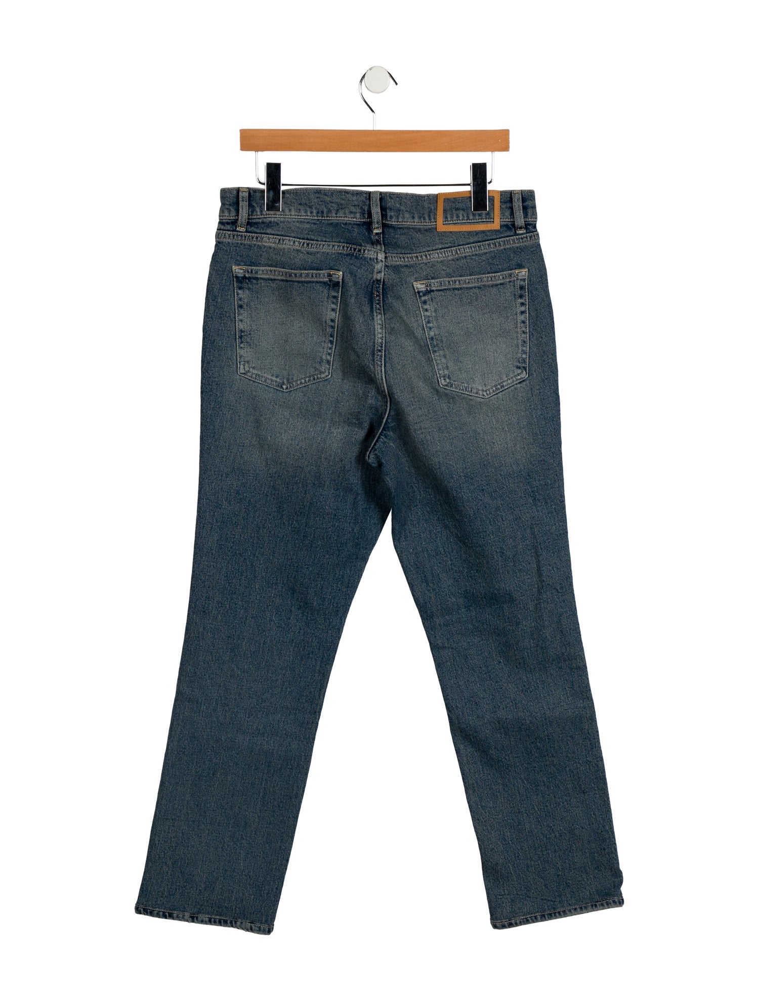 La Ligne High-Rise Straight Leg Jeans