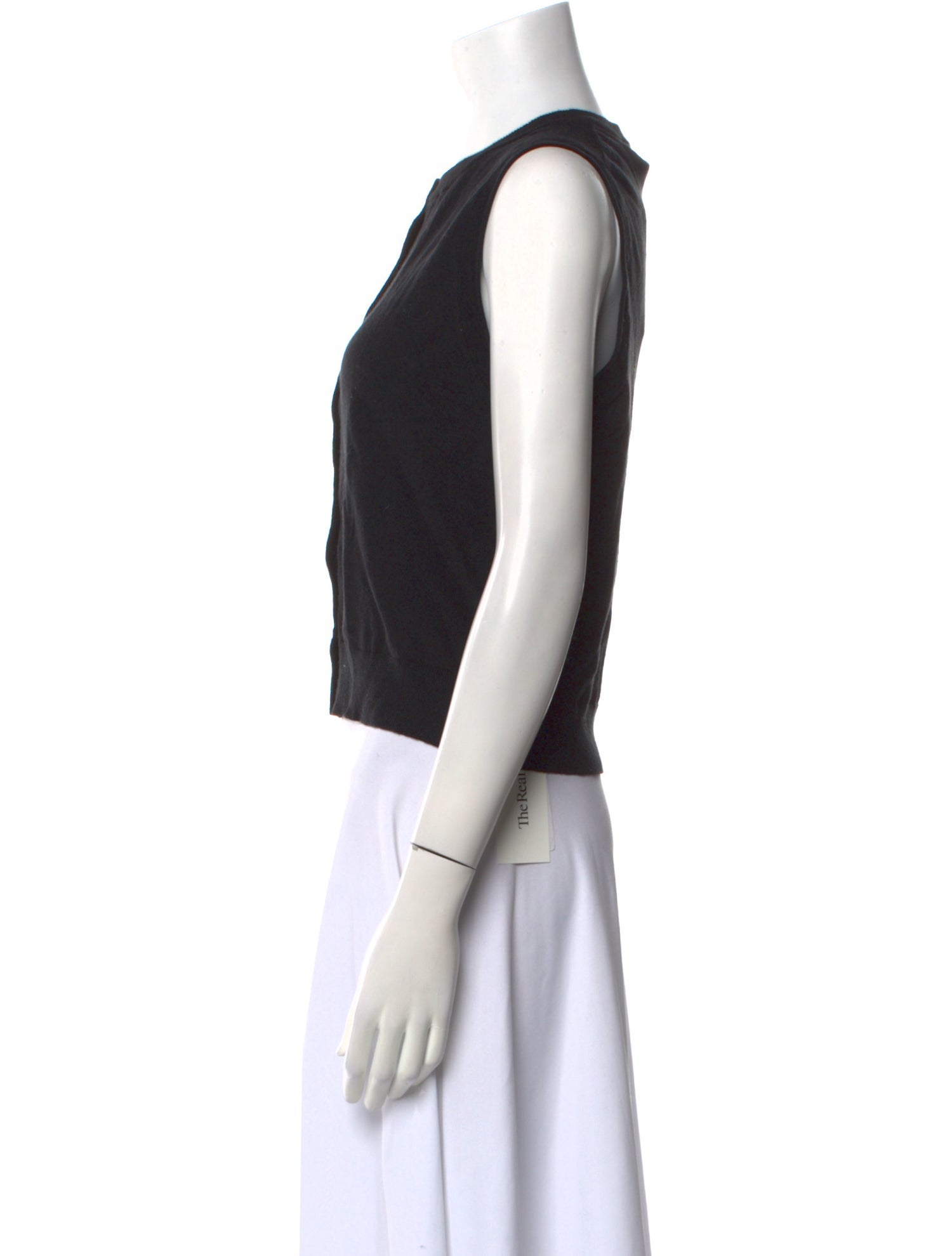 La Ligne Crew Neck Sleeveless Crop Top