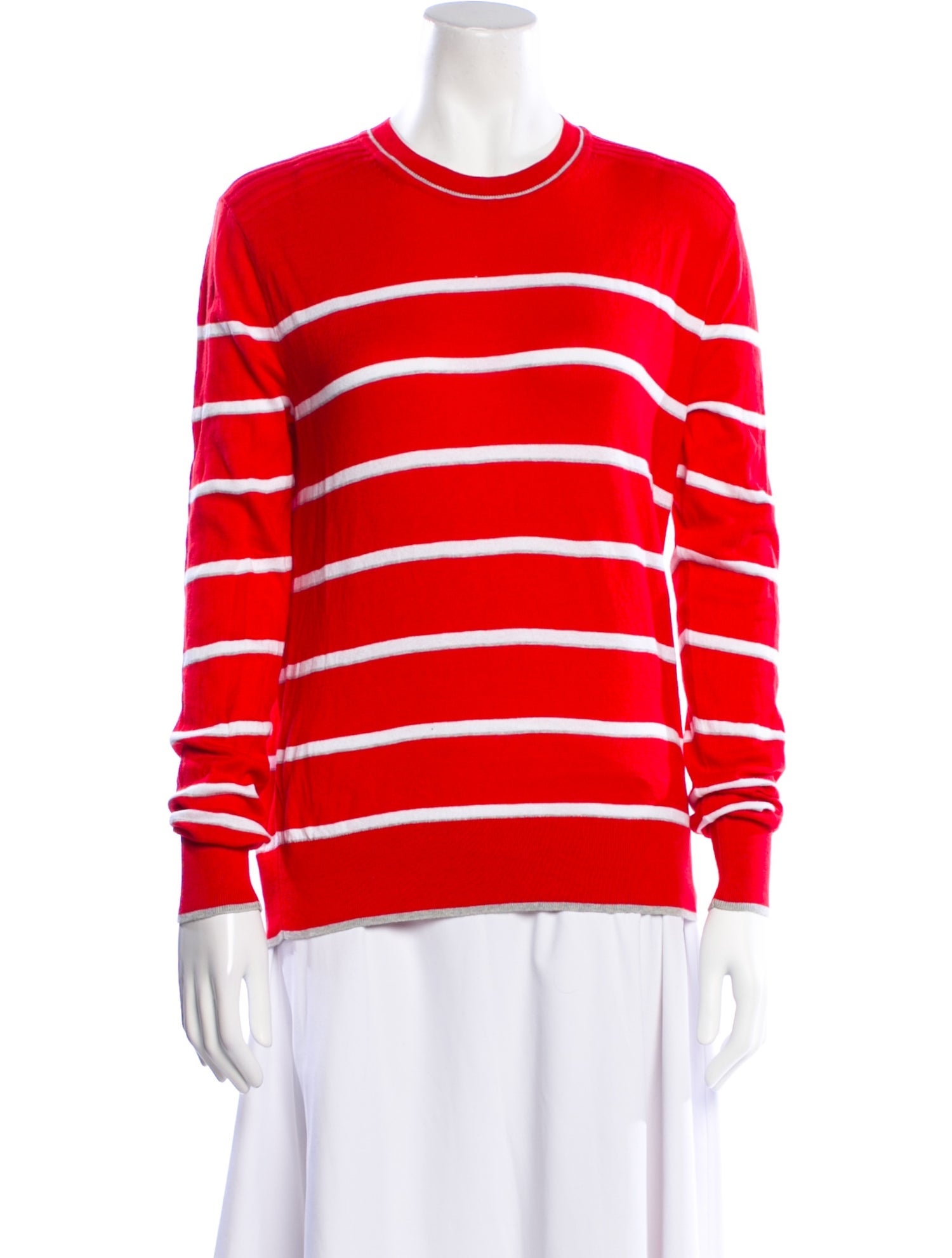 La Ligne Striped Scoop Neck Sweater