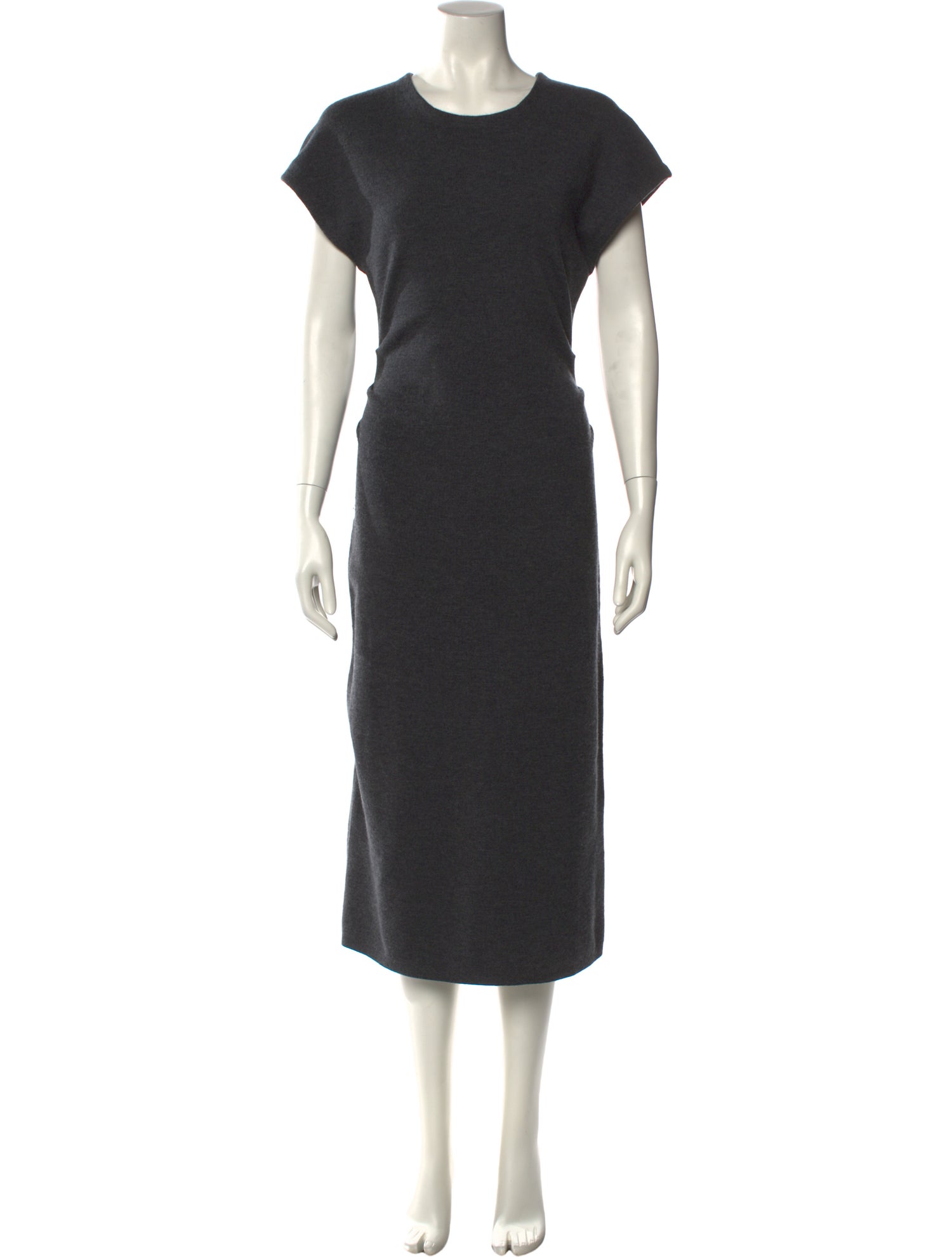 La Ligne Merino Wool Midi Length Dress