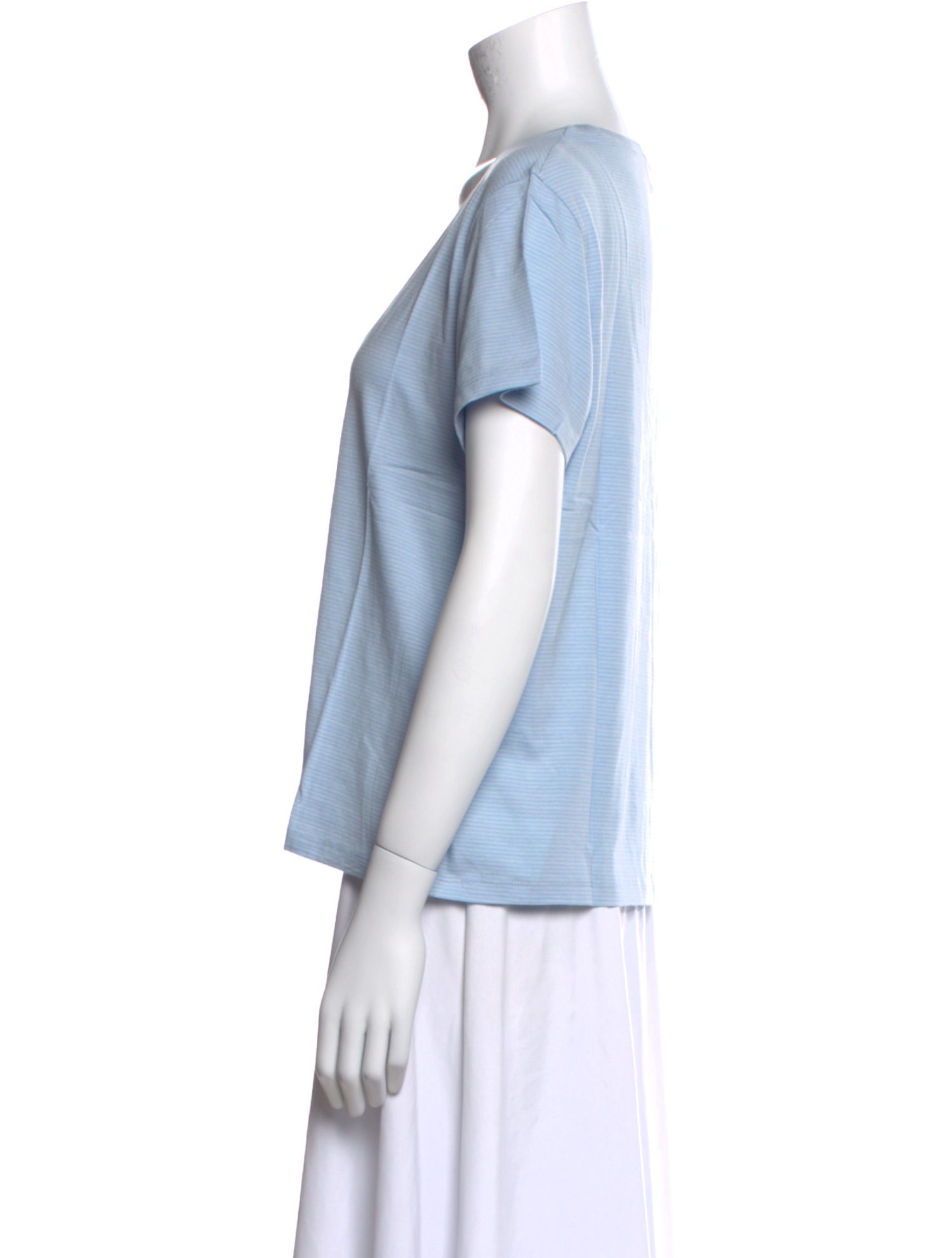 La Ligne Scoop Neck Short Sleeve T-Shirt w/ Tags
