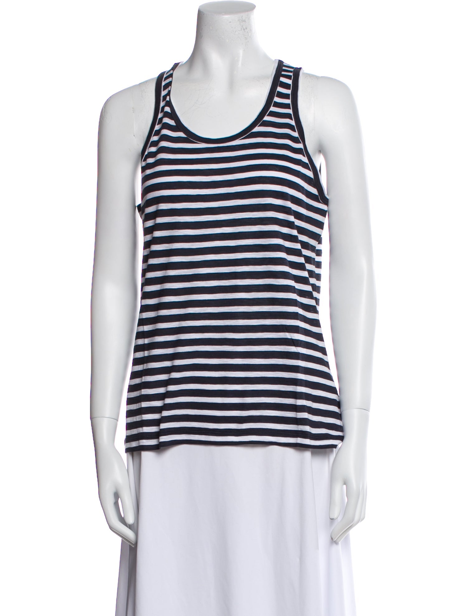 La Ligne Striped Scoop Neck Top w/ Tags