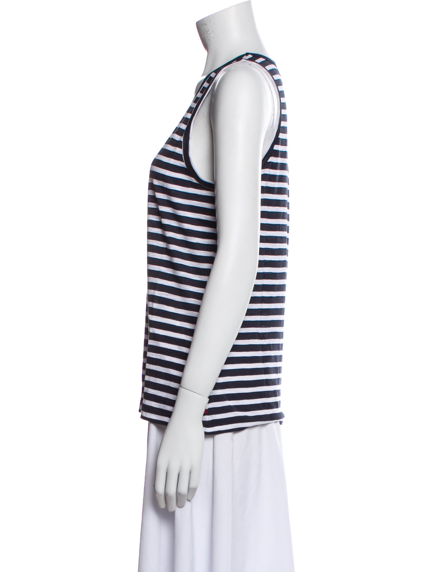 La Ligne Striped Scoop Neck Top w/ Tags