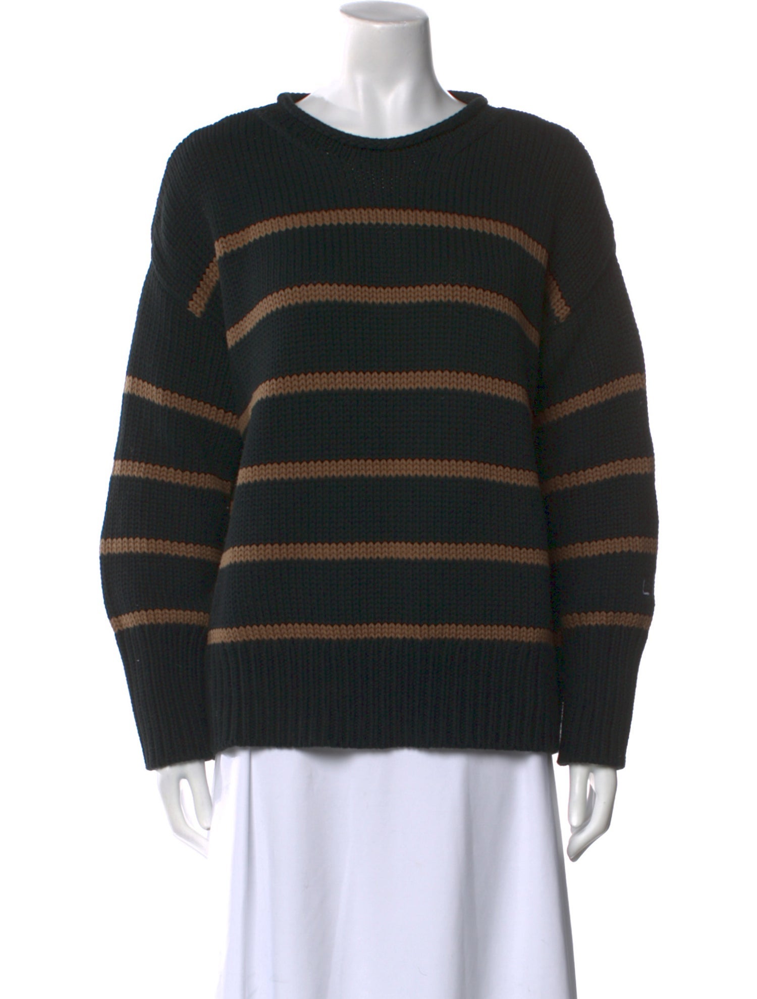 La Ligne Striped Crew Neck Sweater