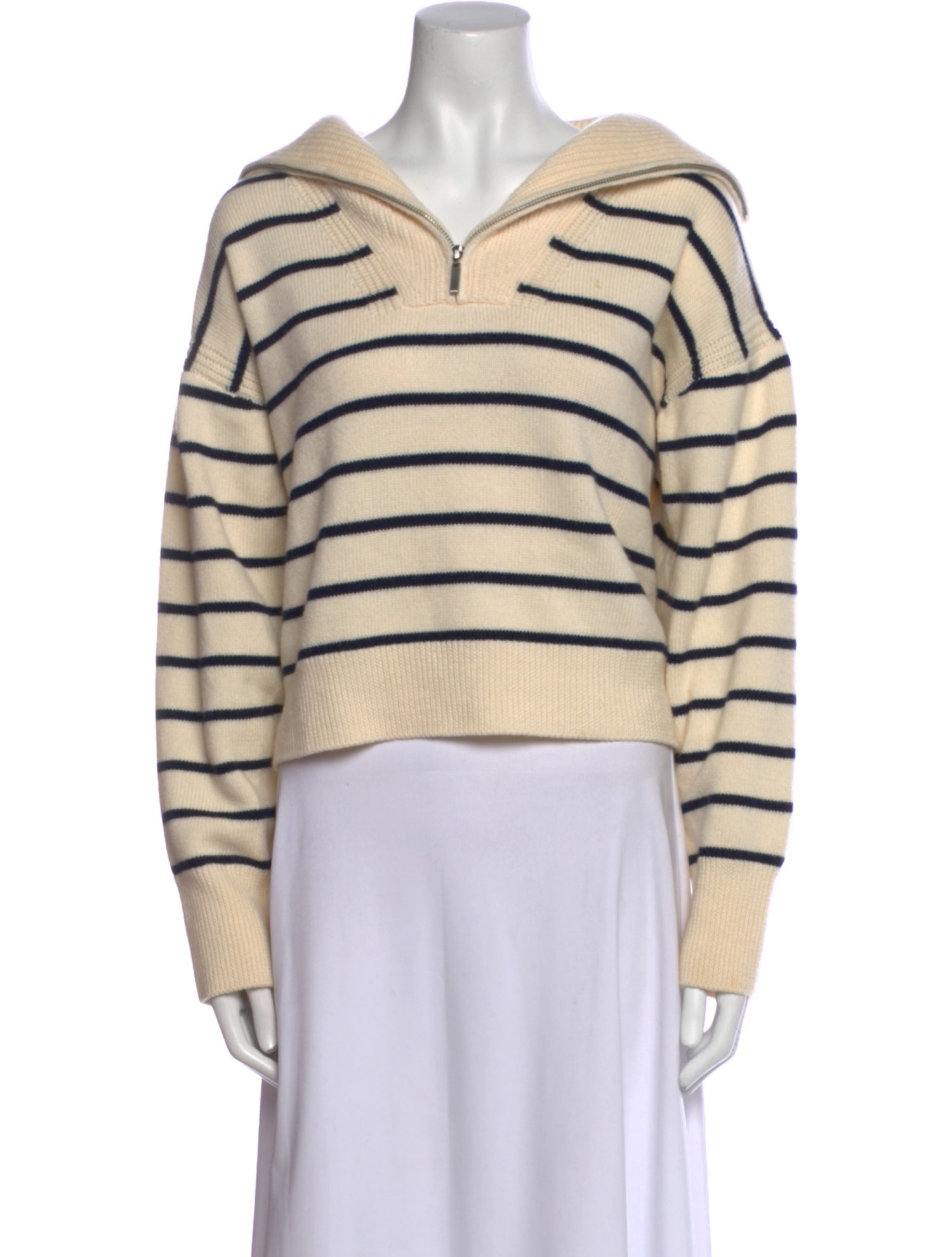 La Ligne Merino Wool Striped Sweater