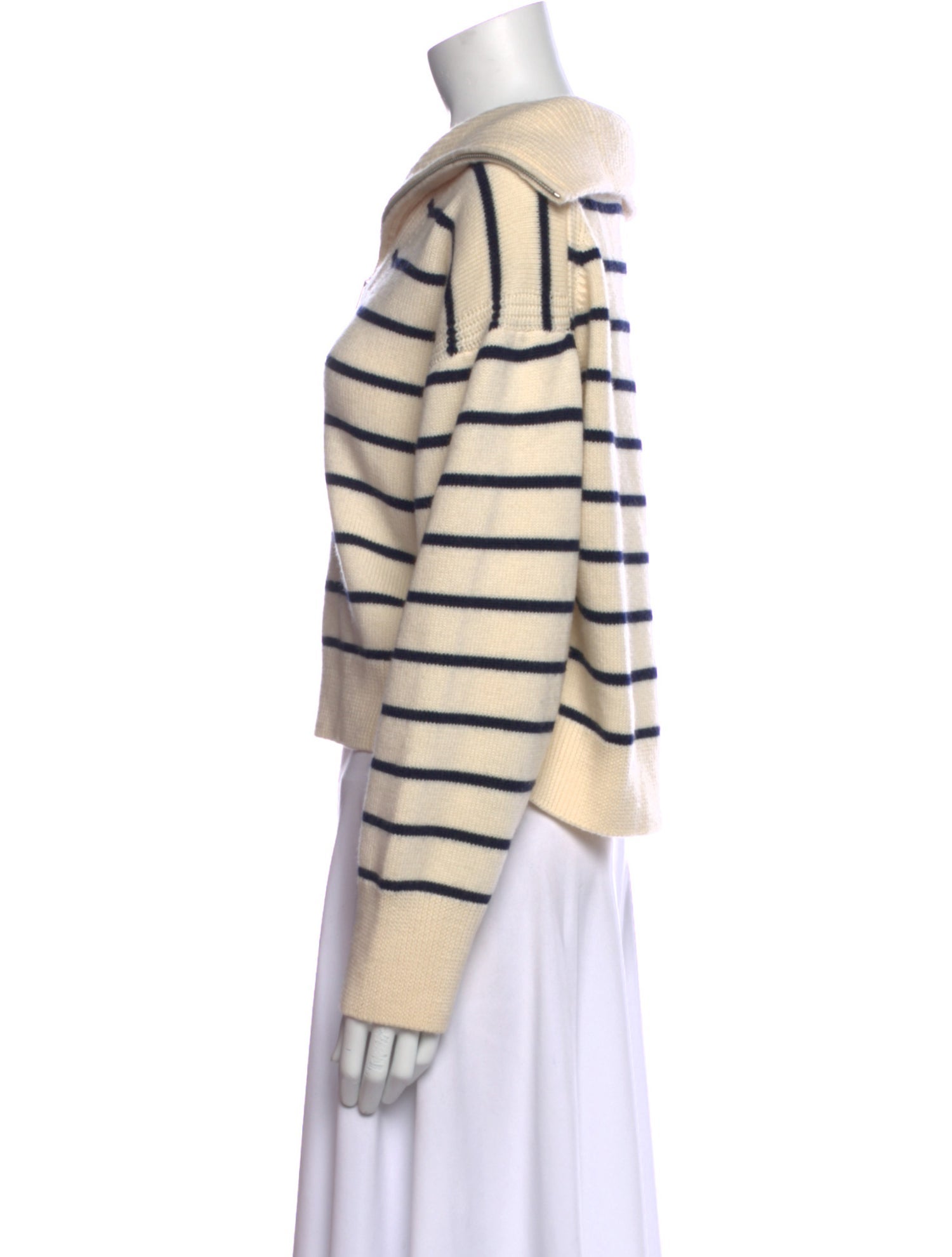 La Ligne Merino Wool Striped Sweater