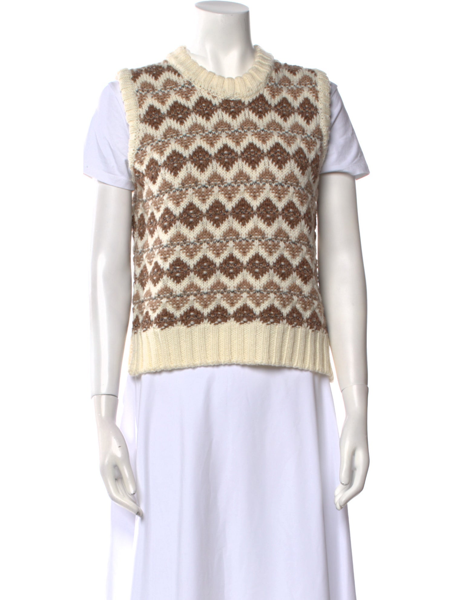 La Ligne Wool Printed Sweater