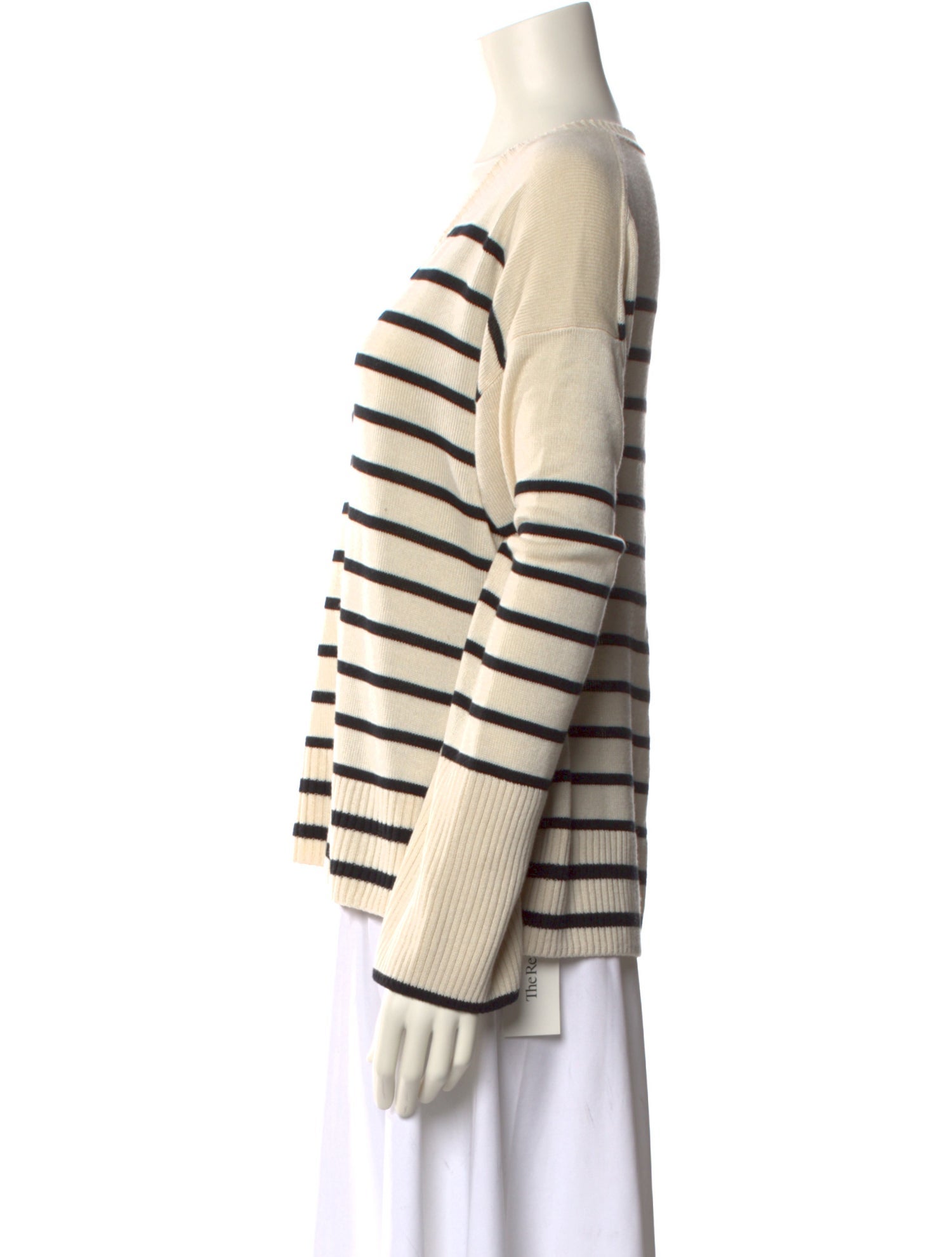 La Ligne Silk Striped Sweater