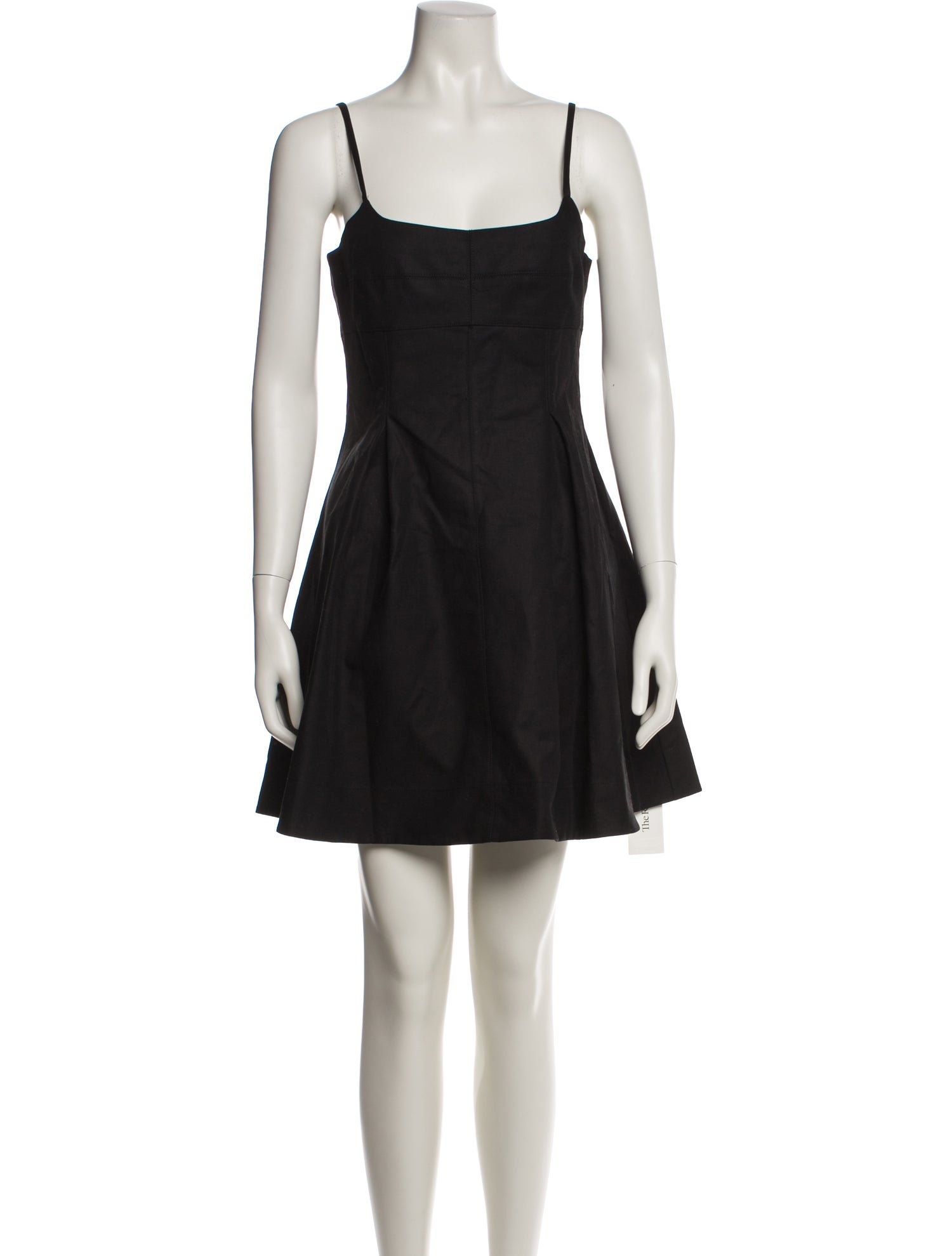 La Ligne Square Neckline Mini Dress