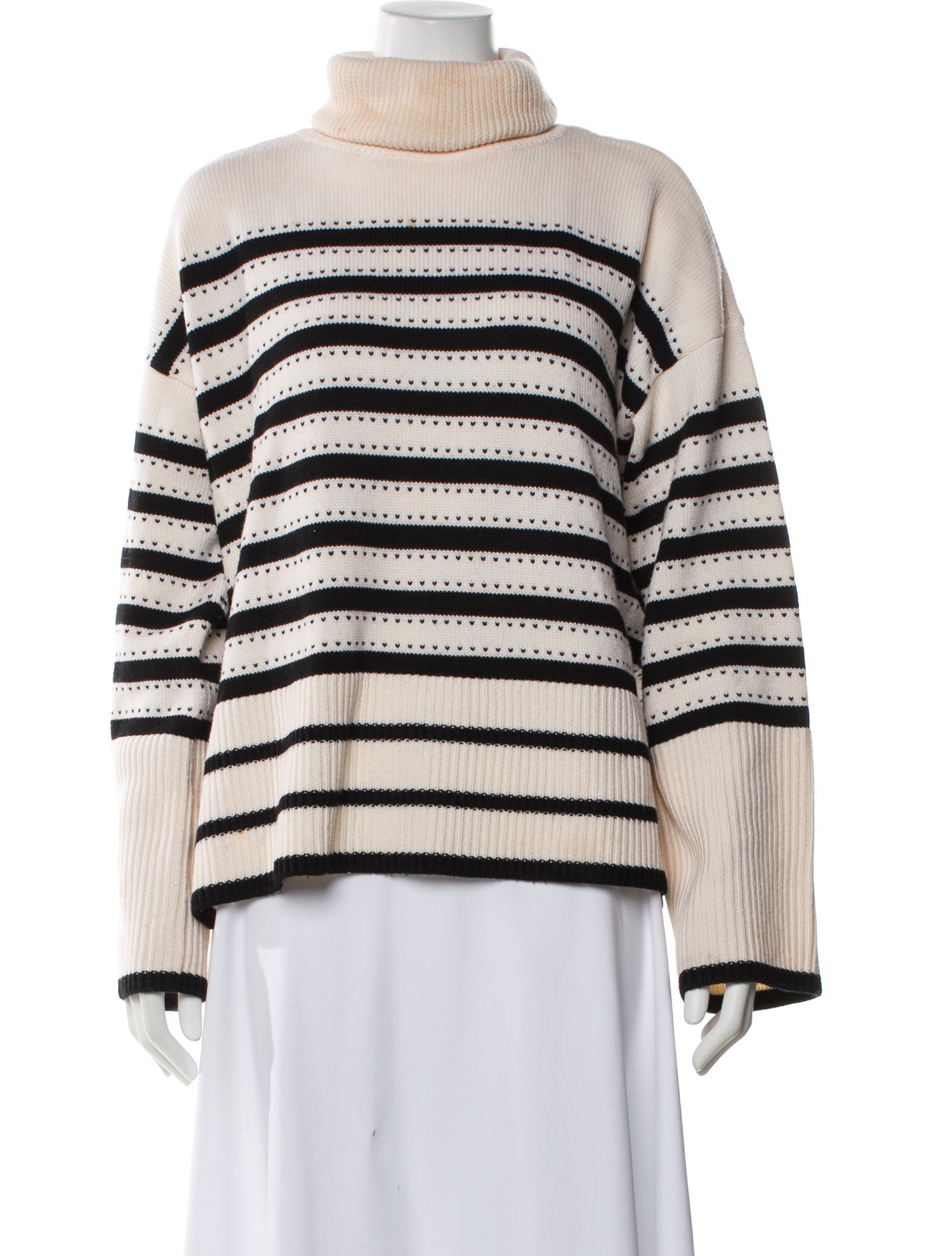 La Ligne Merino Wool Striped Sweater