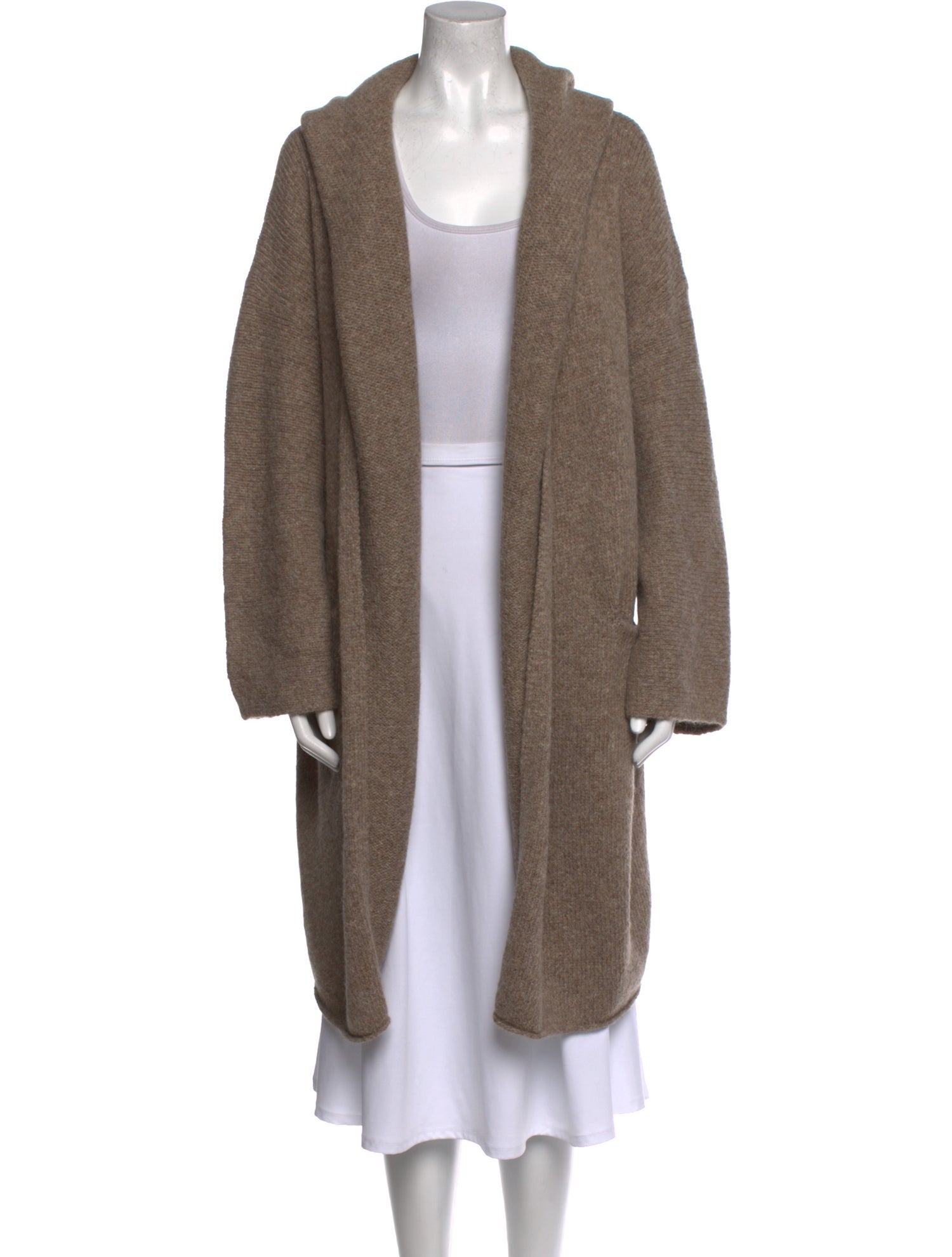 LATIERRA Alpaca Open Front Sweater