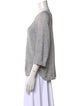 Lamberto Losani Linen Scoop Neck Sweater