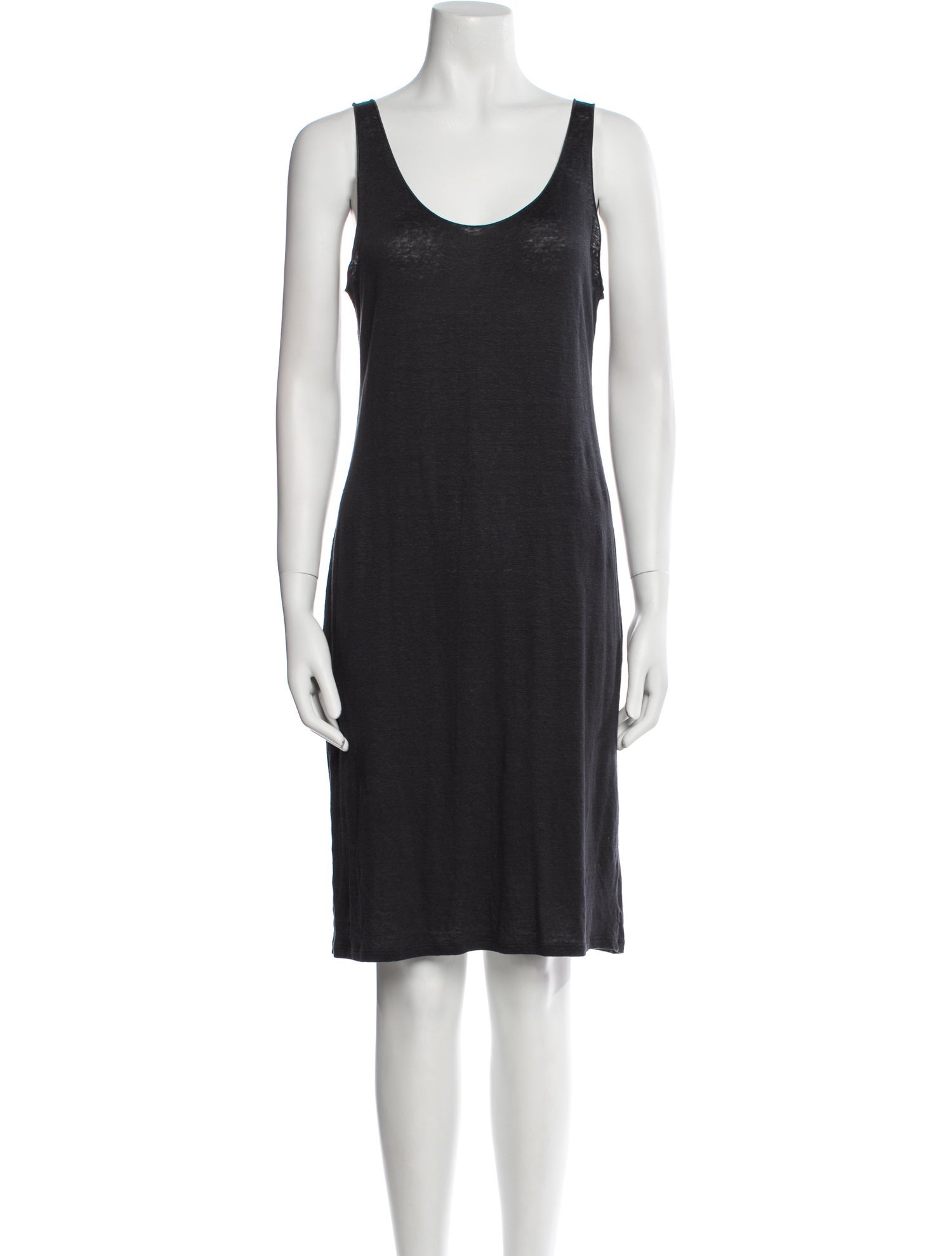 Lamberto Losani Linen Mini Dress