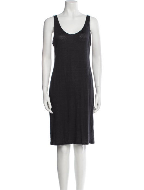 Lamberto Losani Linen Mini Dress