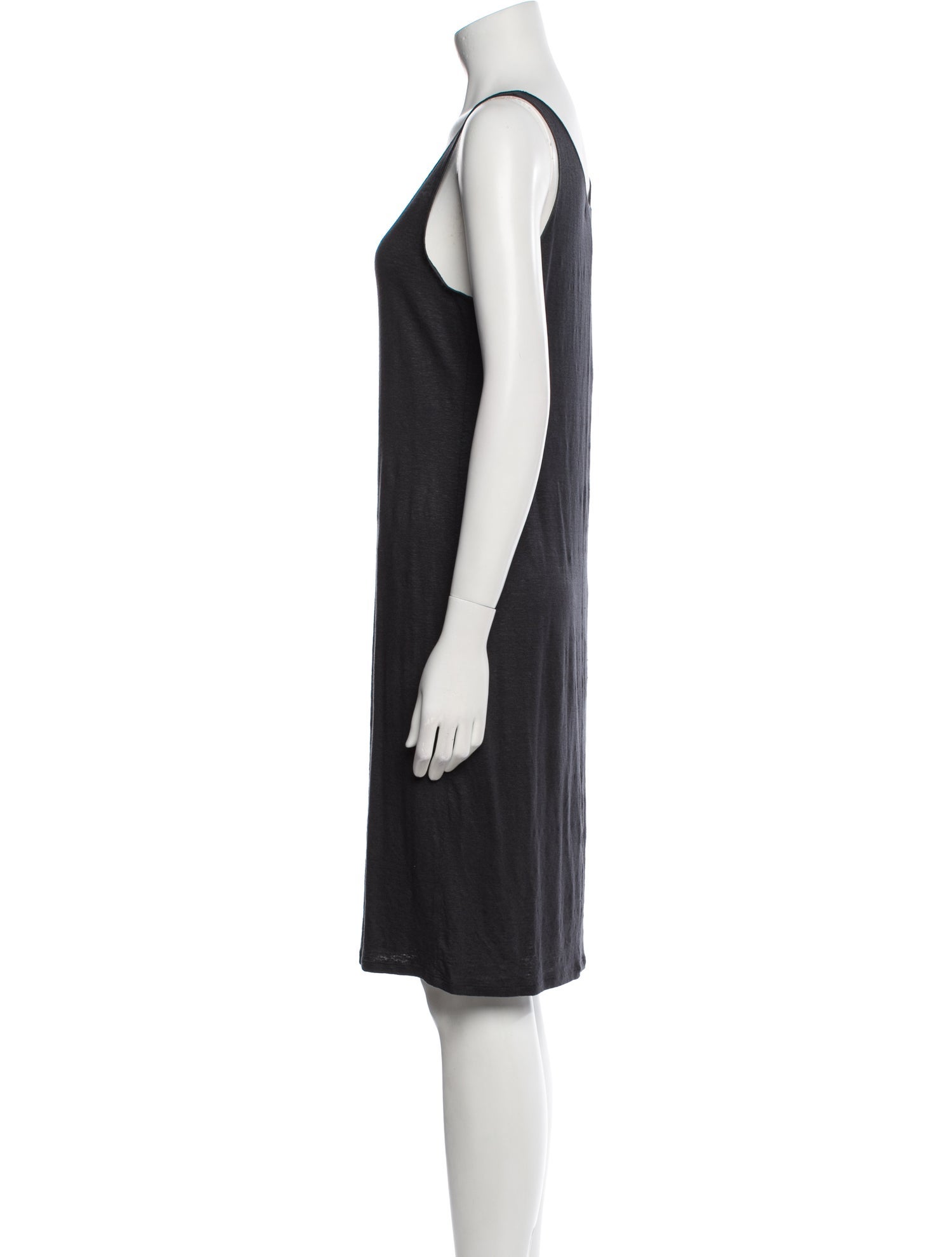 Lamberto Losani Linen Mini Dress
