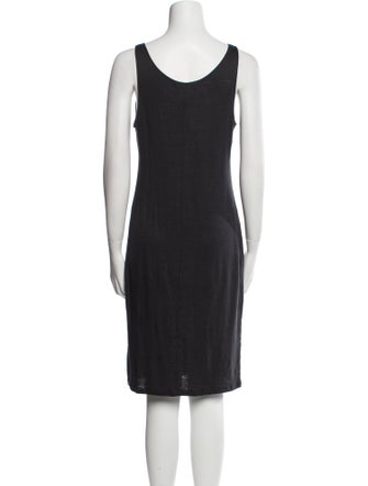 Lamberto Losani Linen Mini Dress