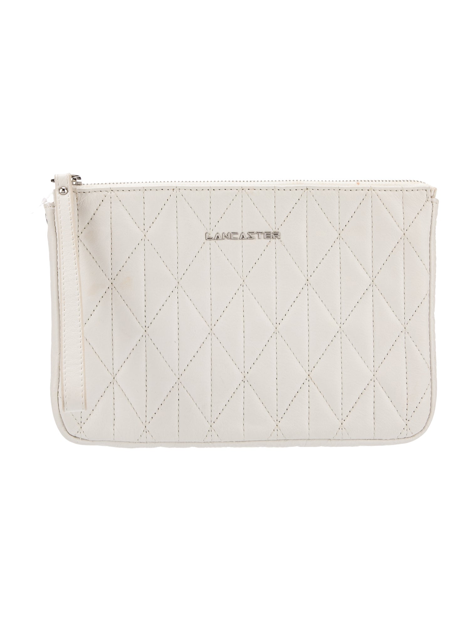 Lancaster Leather Clutch