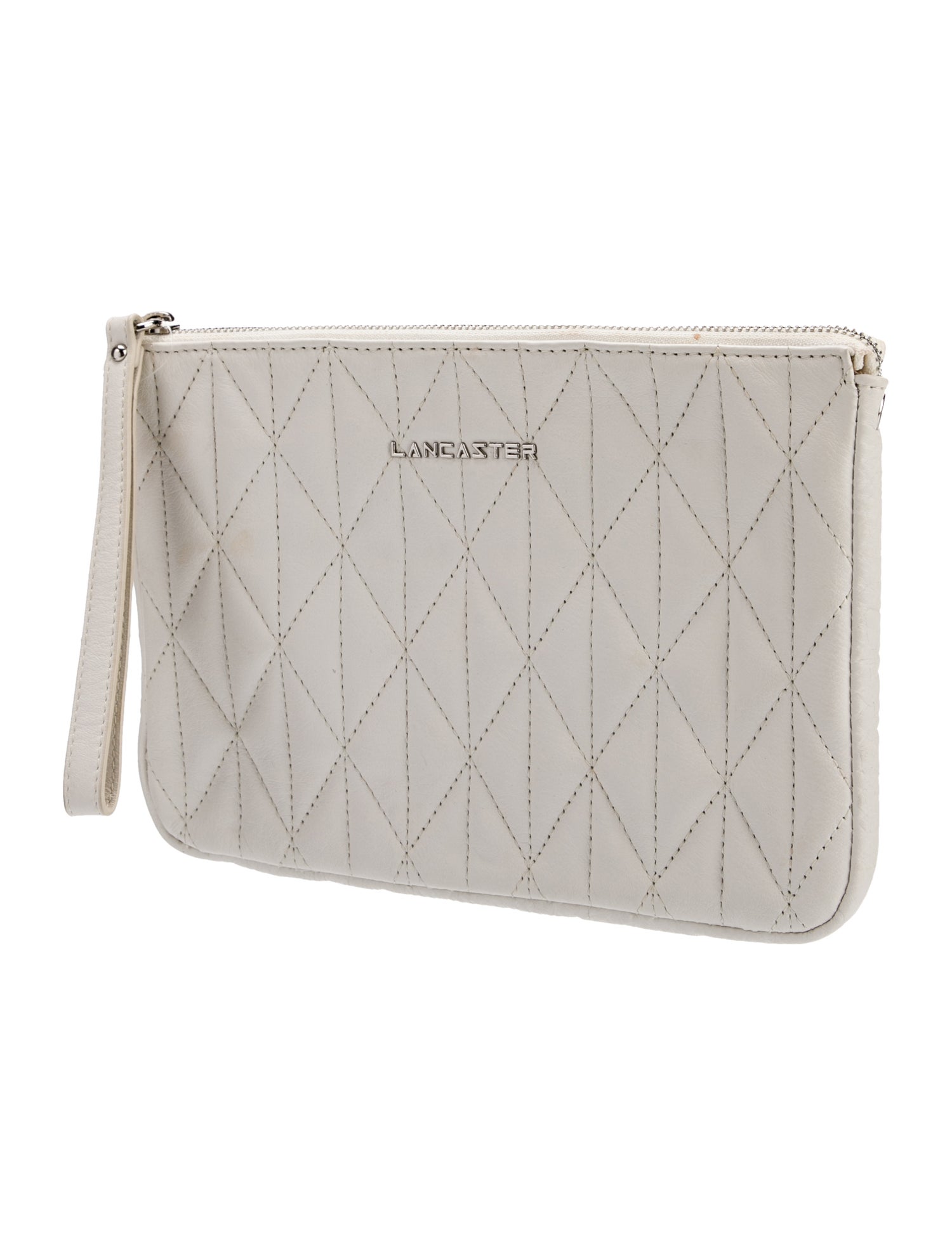 Lancaster Leather Clutch