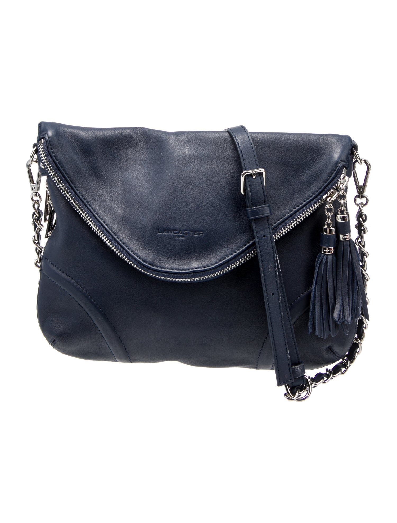 Lancaster Leather Crossbody Bag