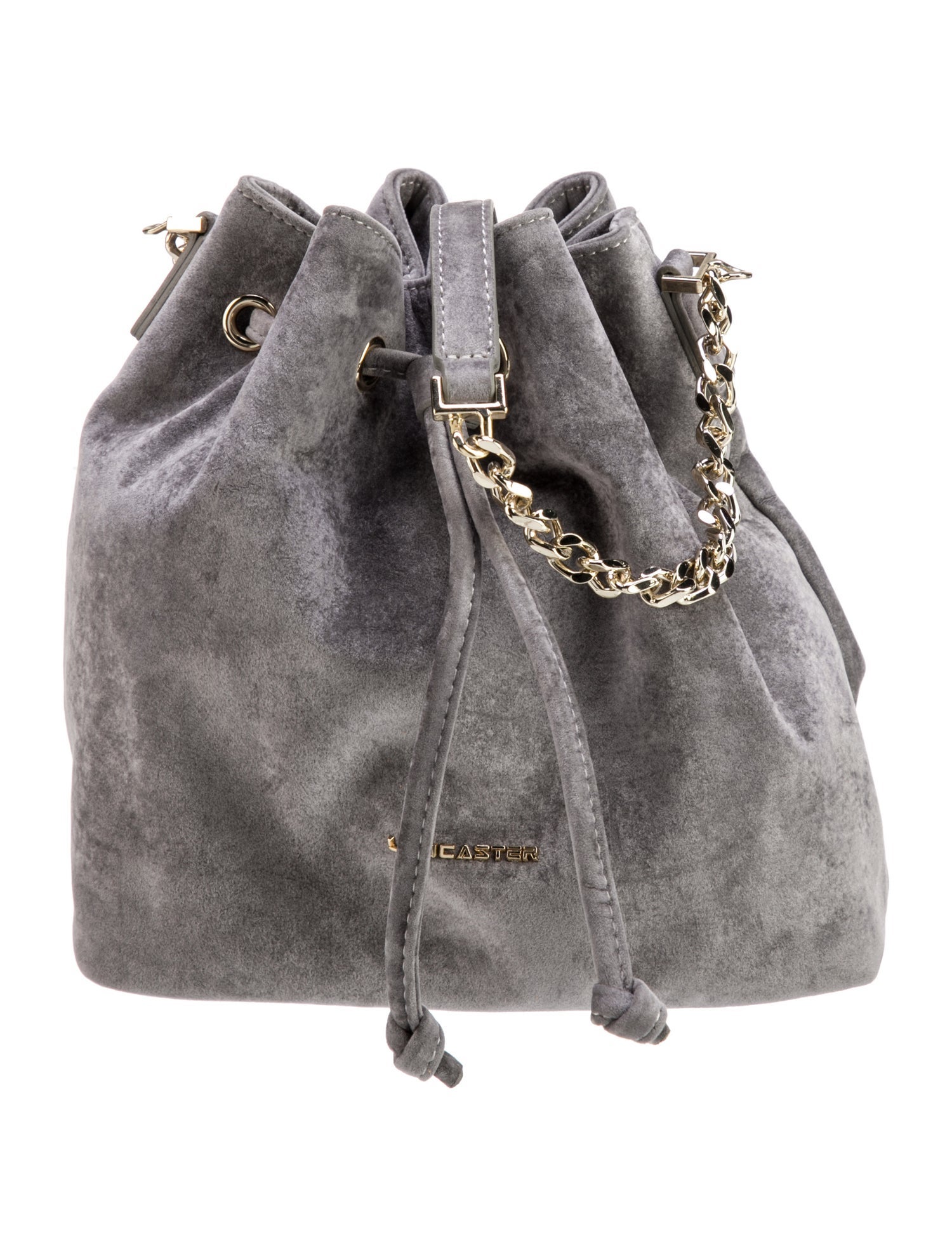 Lancaster Velvet Bucket Bag
