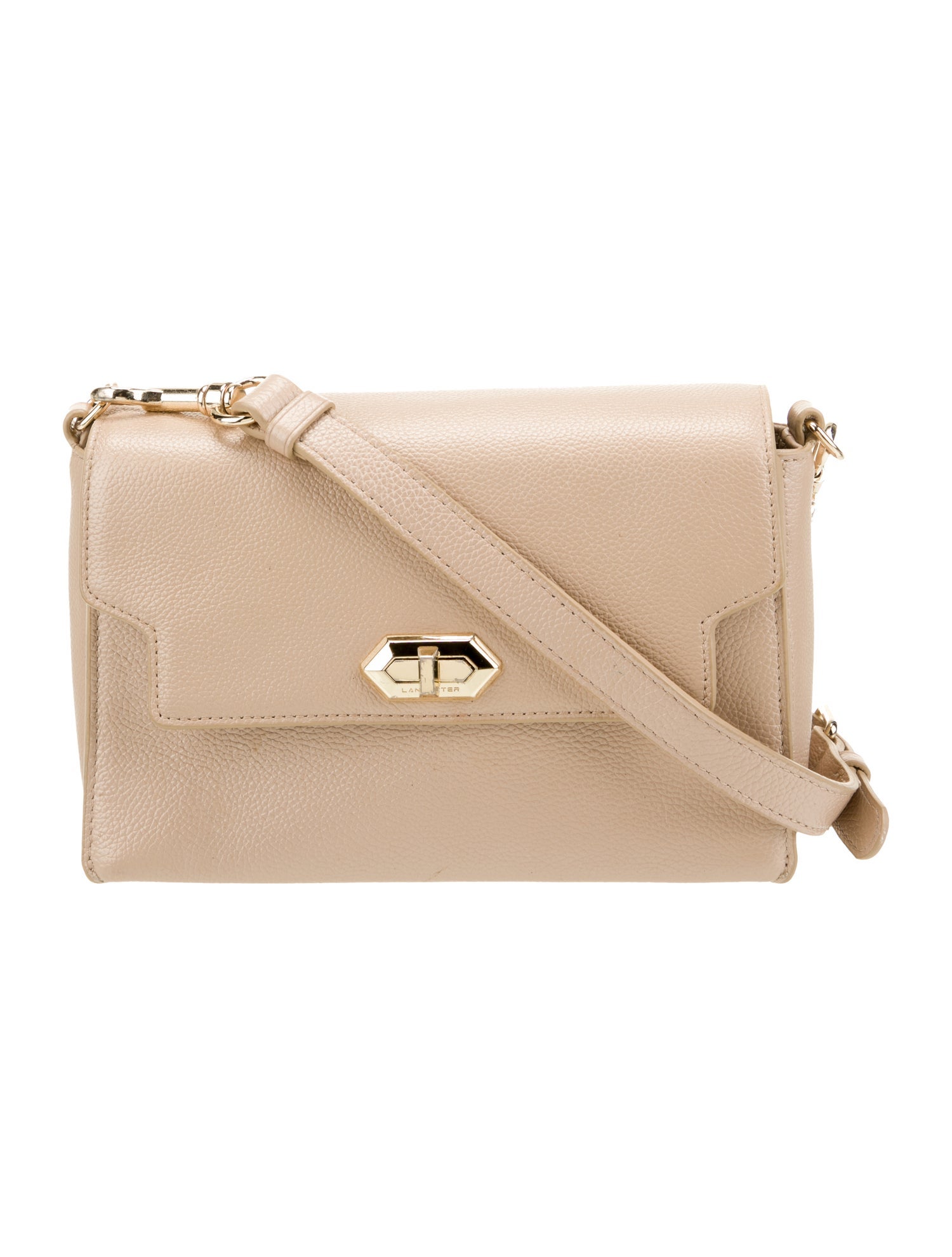 Lancaster Leather Crossbody Bag