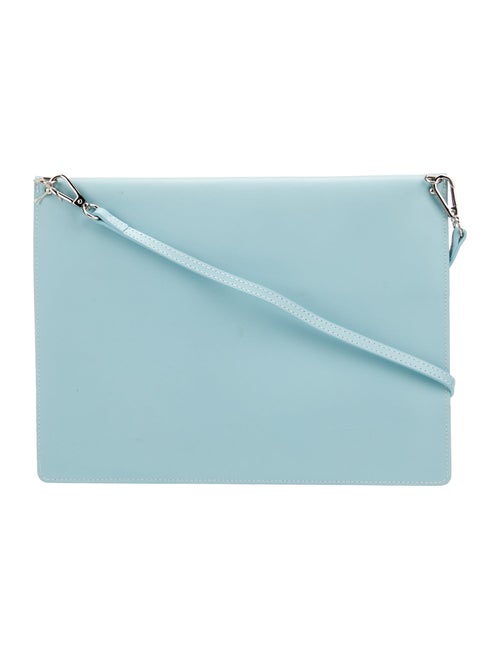 Lancaster Leather Clutch