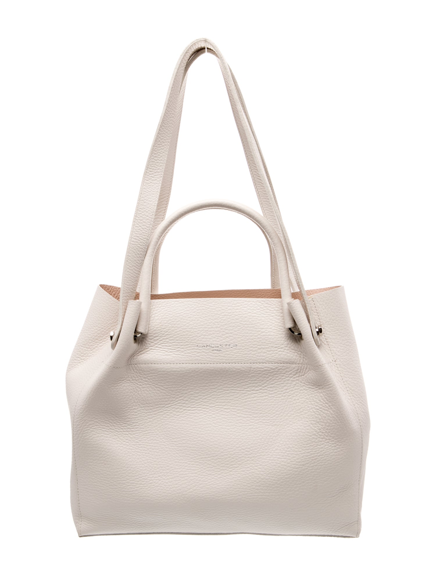 Lancaster Leather Top Handle Bag